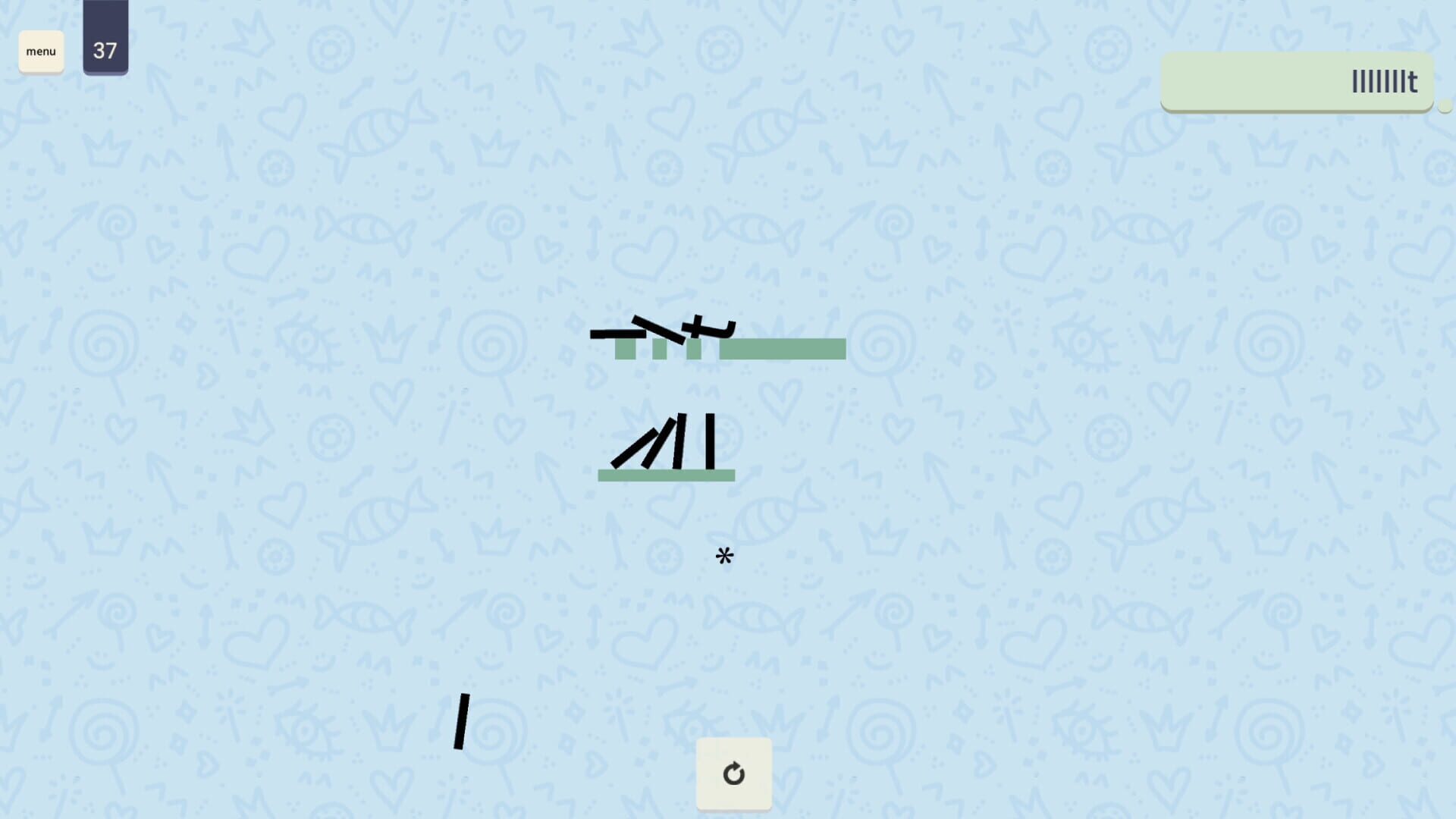 Fall Words - Screenshot