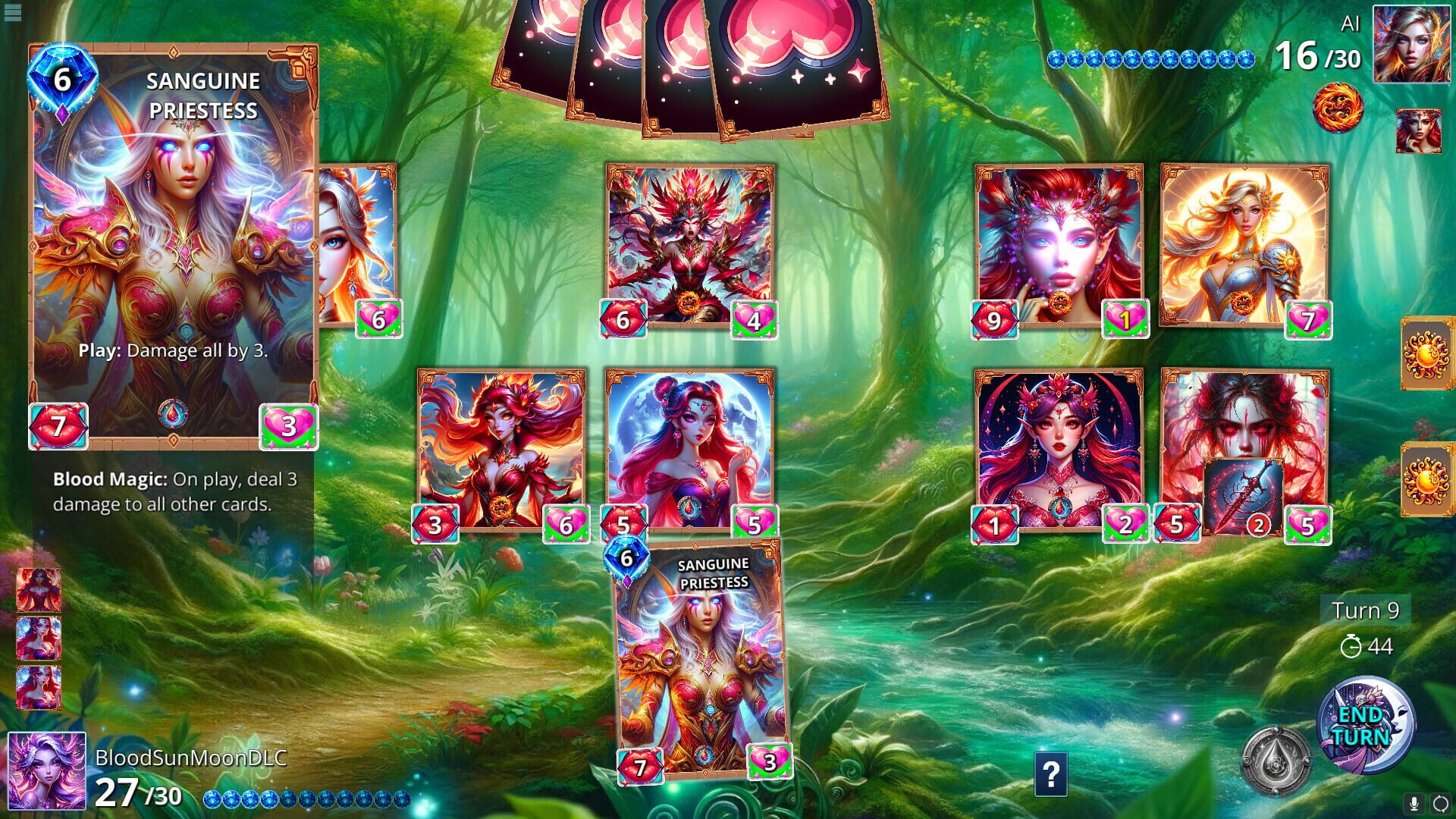Battle Babes: Blood, Sun & Moon - Screenshot
