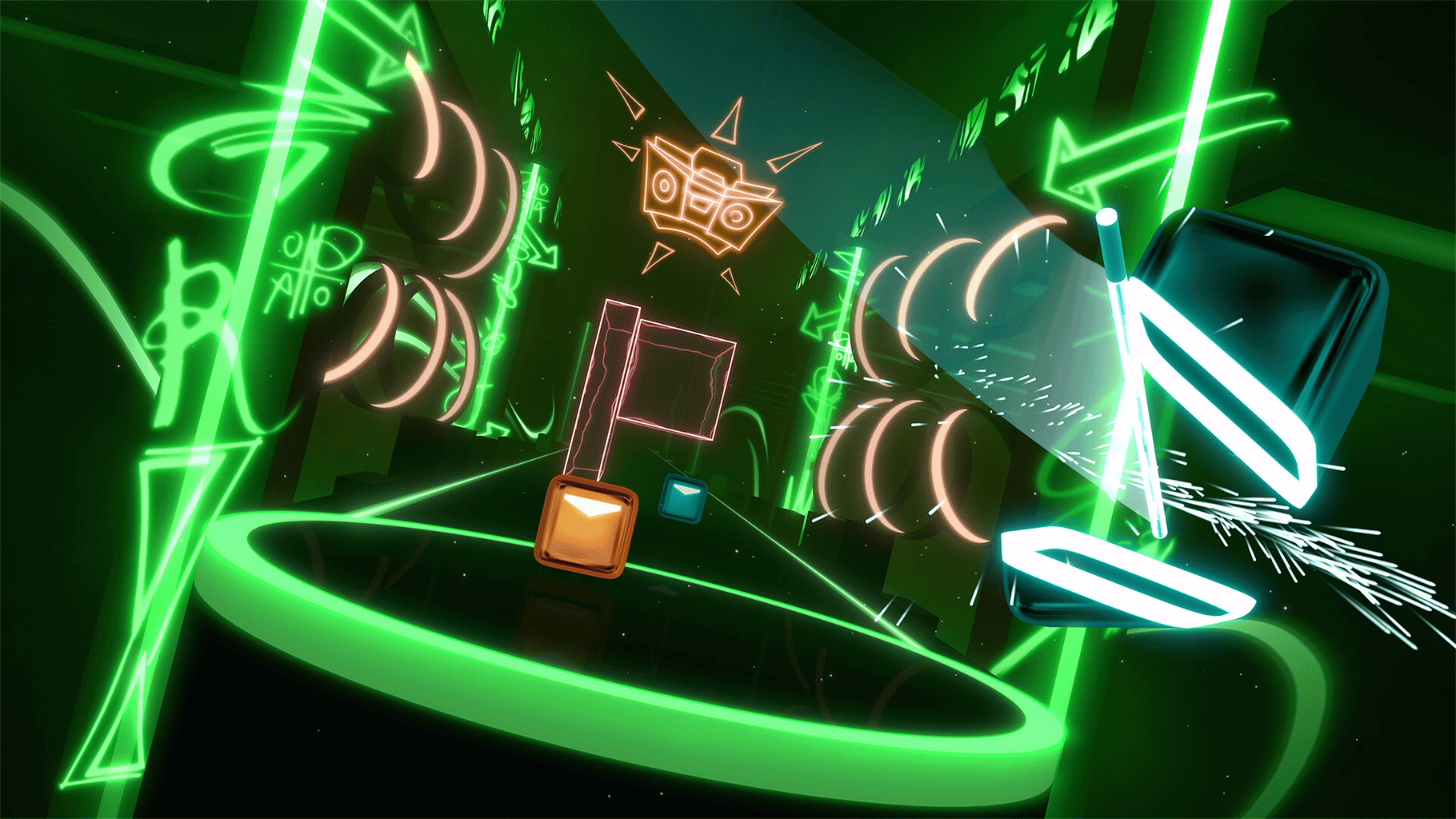 Beat Saber: Grandmaster Flash & The Furious Five - "The Message" screenshot