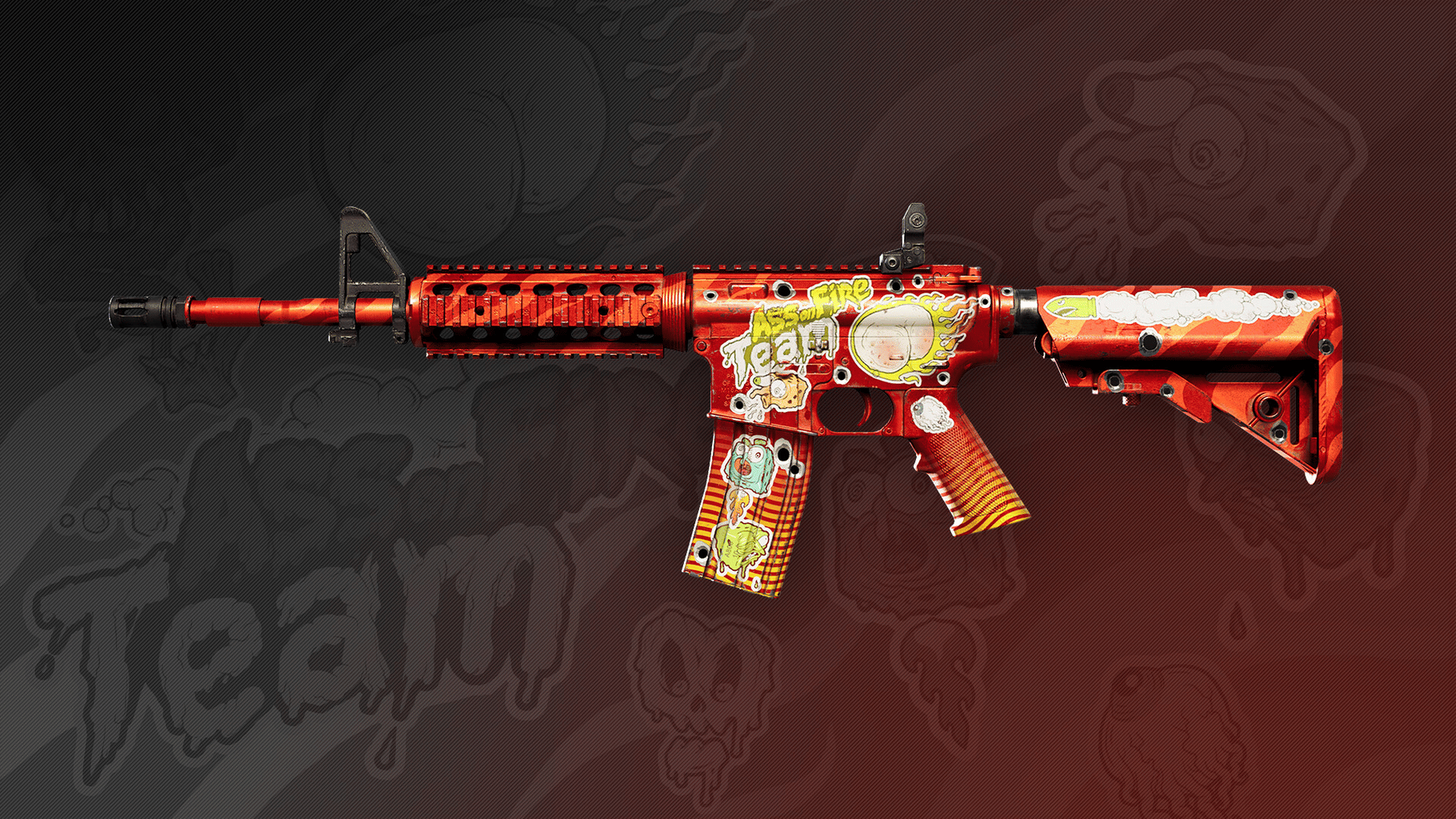 Deadside: "Ass on Fire Team" Skin Set screenshot