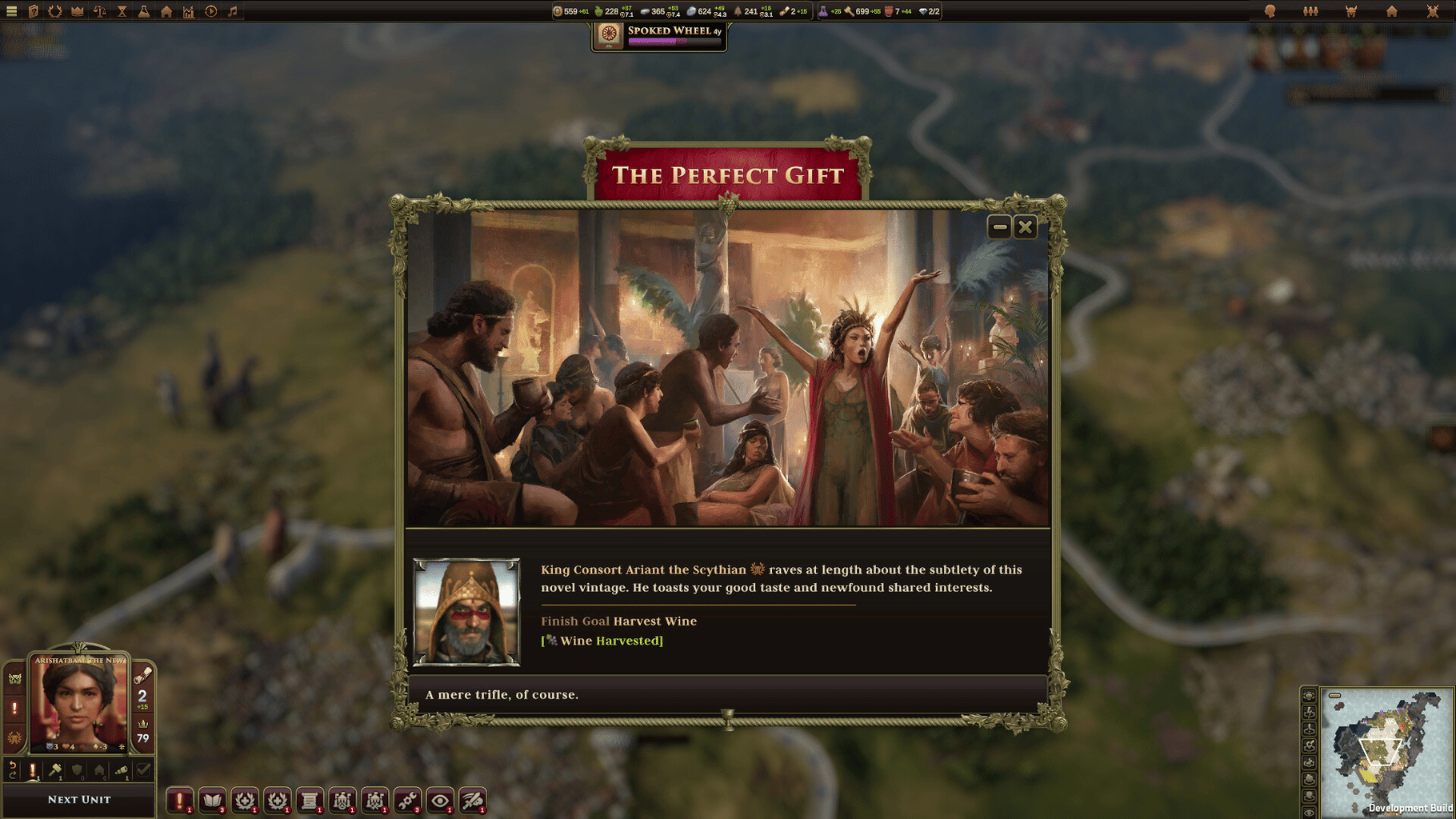 Old World: Behind the Throne screenshot