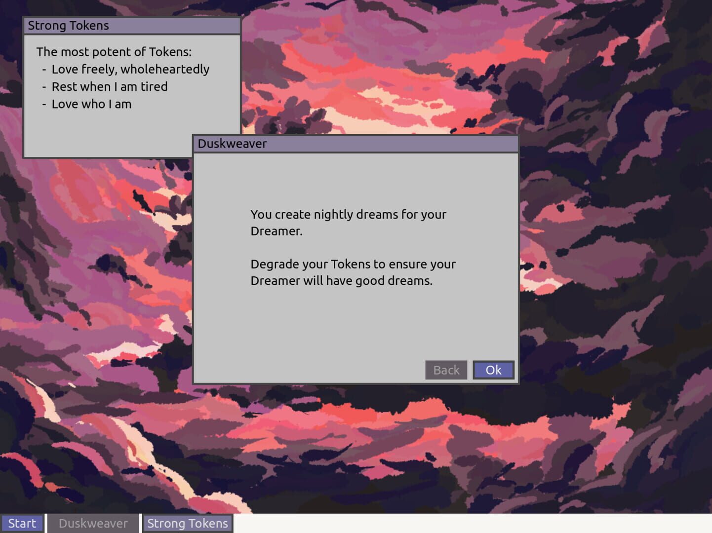 Dreaming After You - Screenshot