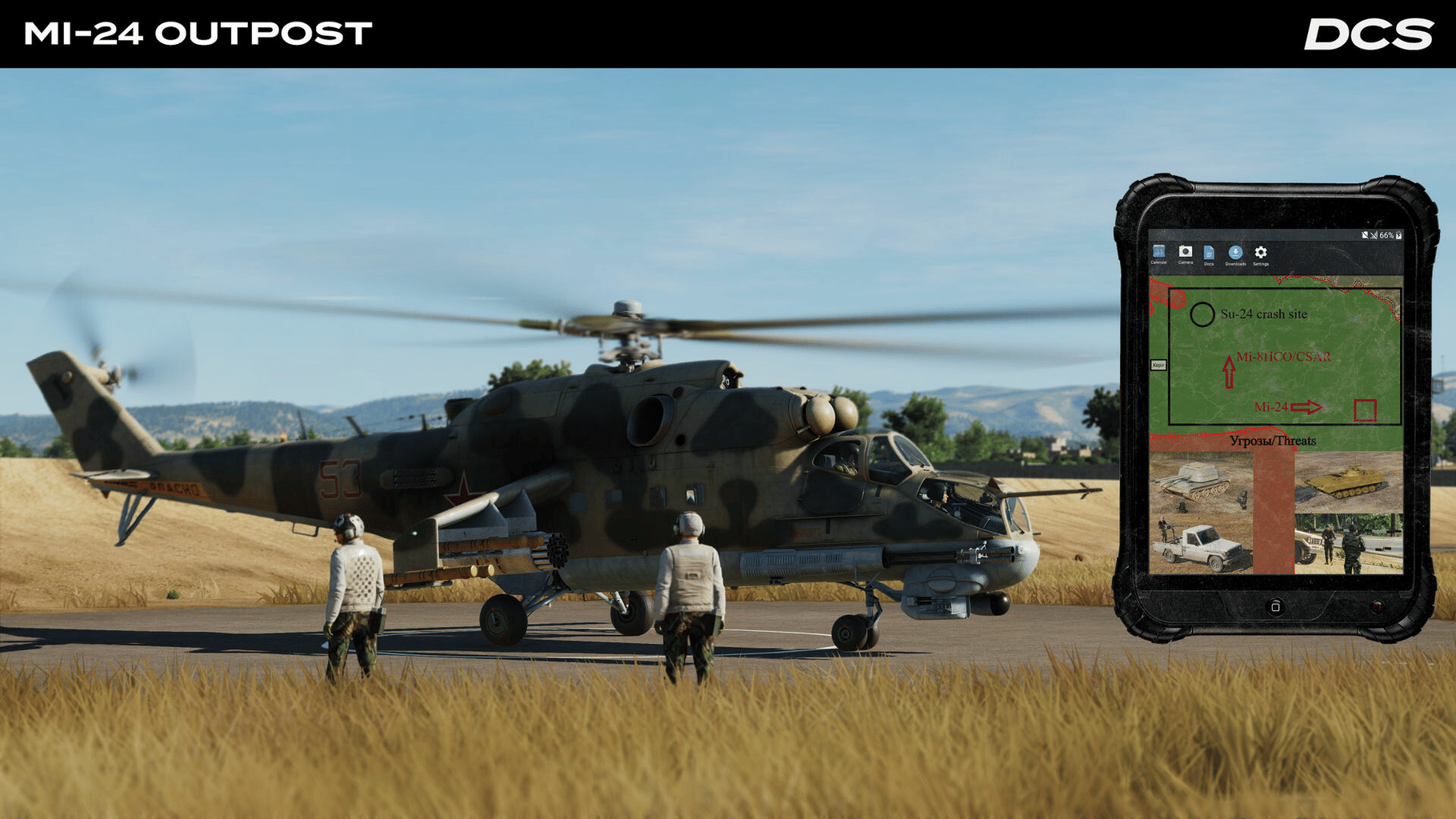 DCS: Mi-24P OutPost Campaign by Stone Sky screenshot