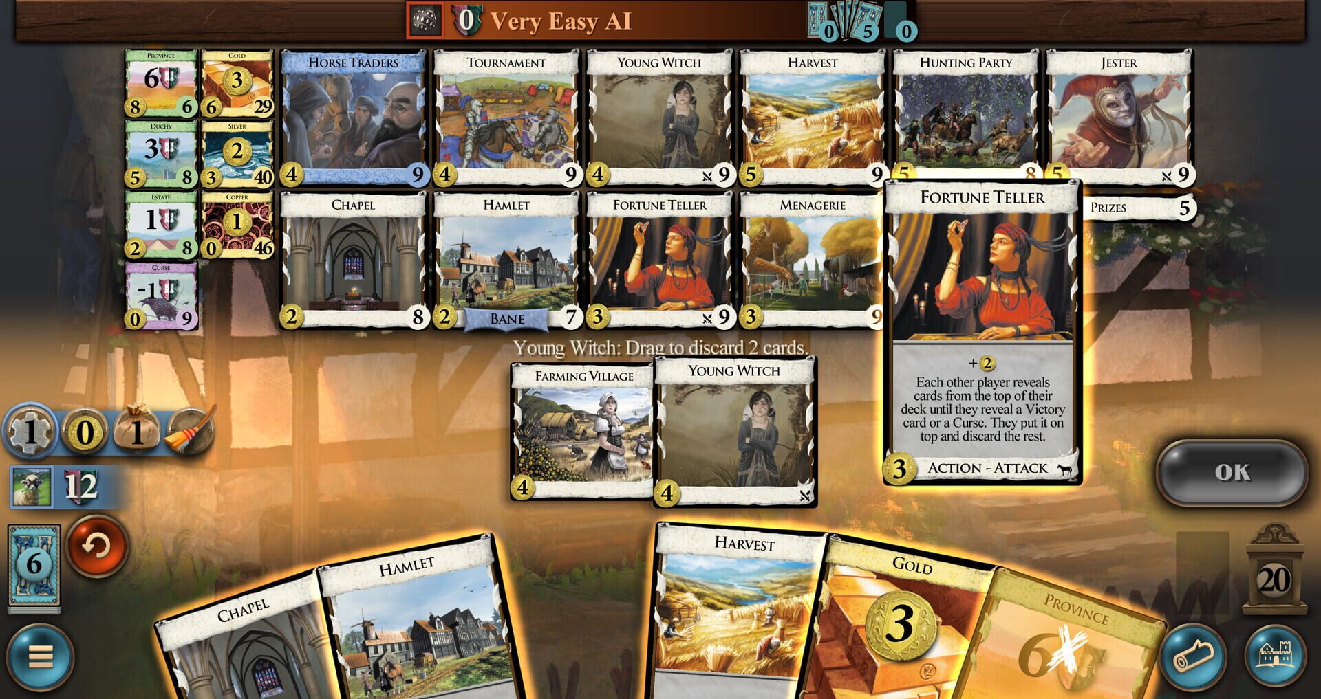 Dominion: Cornucopia - 1st Edition - Screenshot