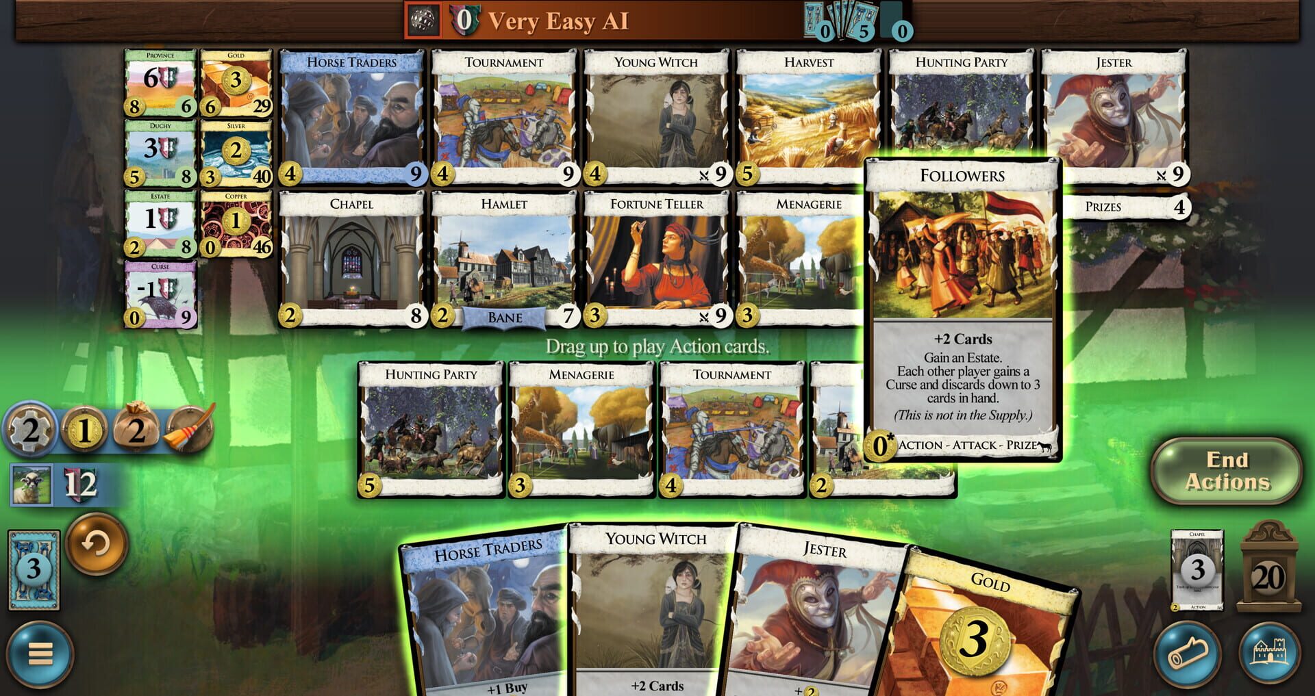 Dominion: Cornucopia - 1st Edition - Screenshot