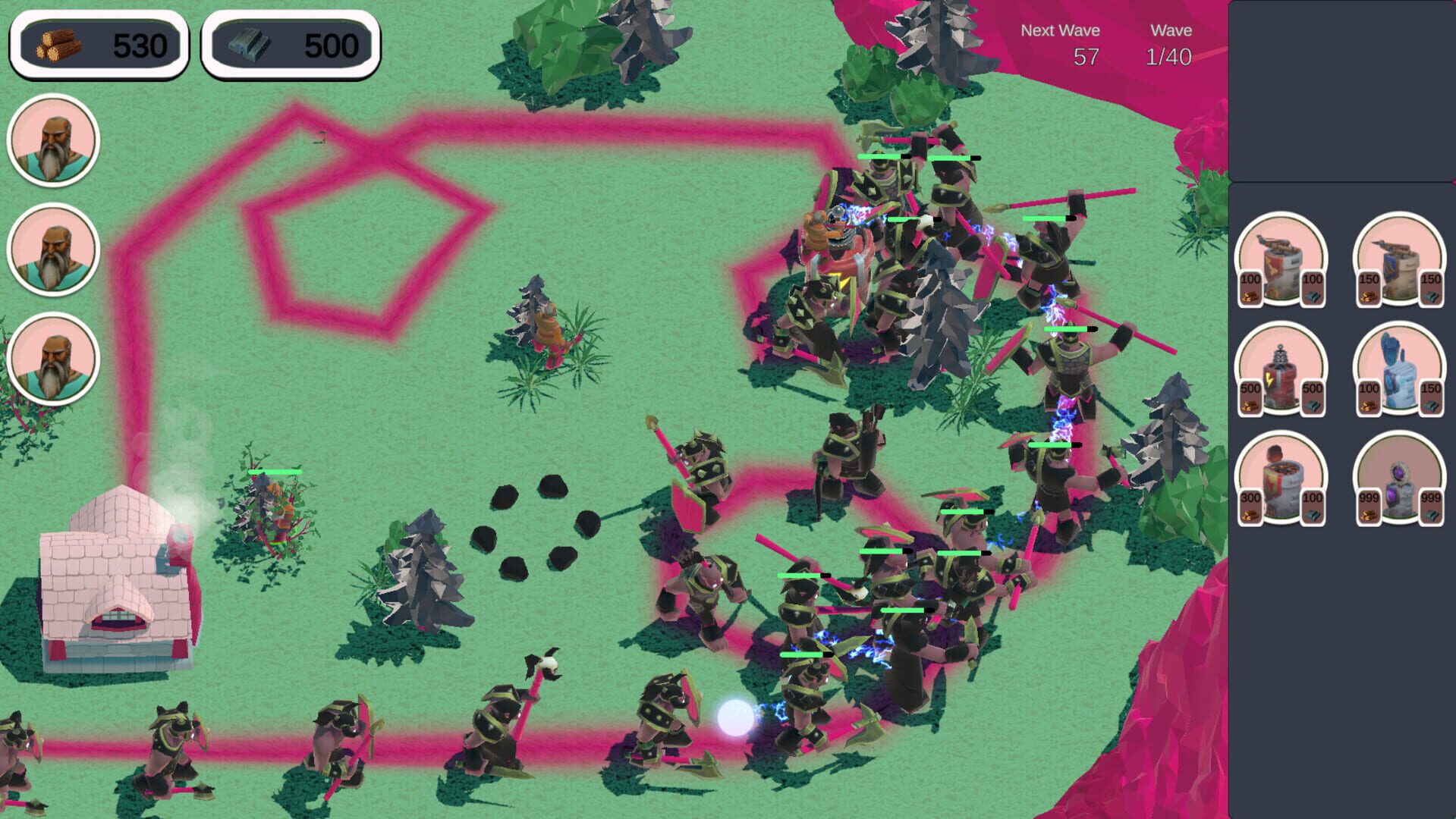 Hobgoblins Against Dwarfs - Screenshot