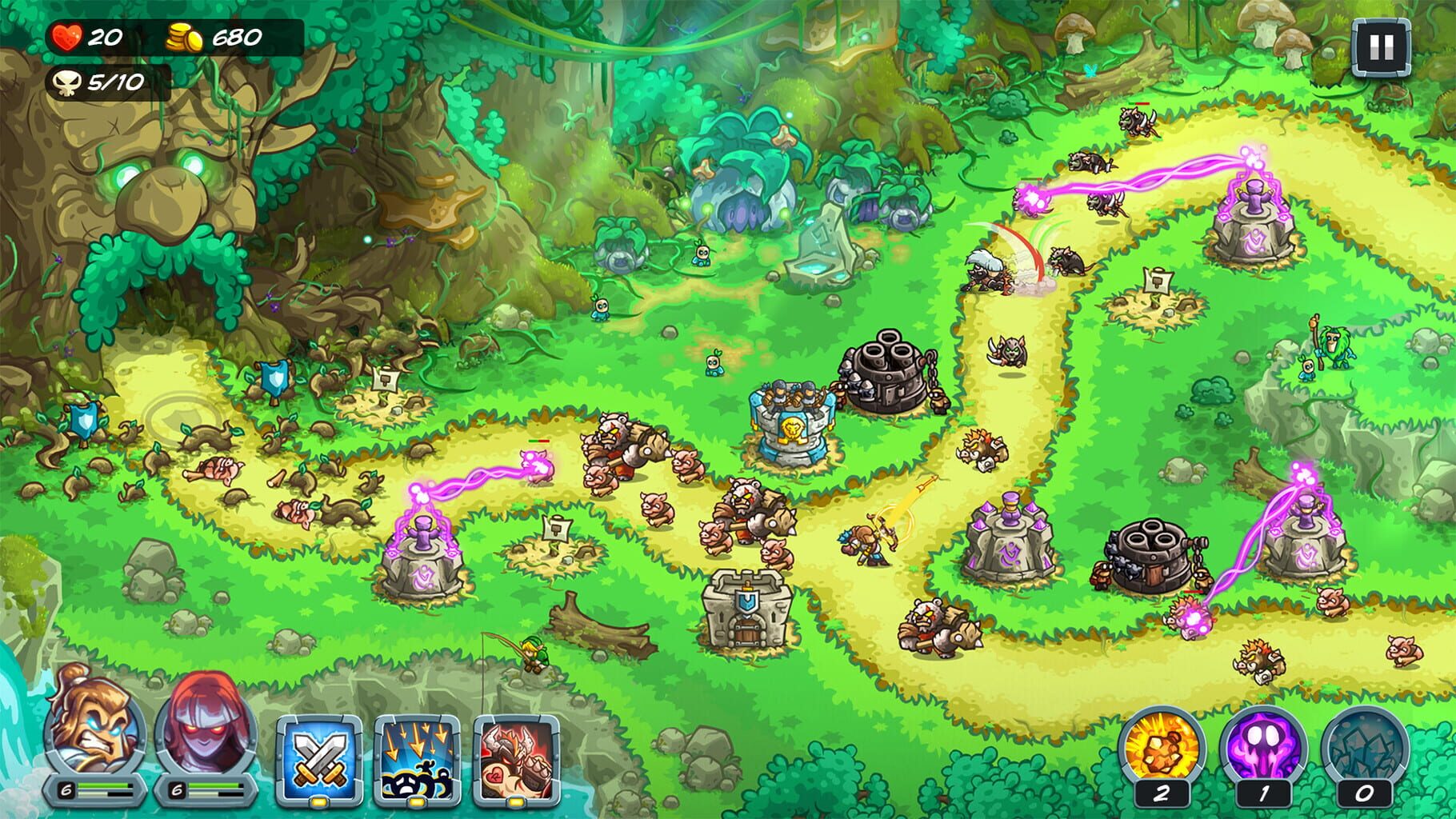 Kingdom Rush 5: Alliance screenshots