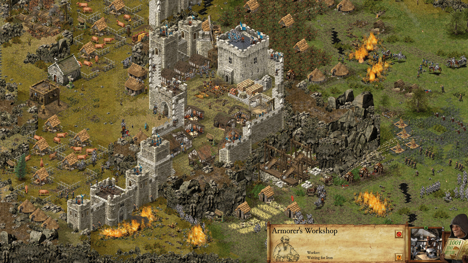 Stronghold: Definitive Edition - Valley of the Wolf Campaign screenshot