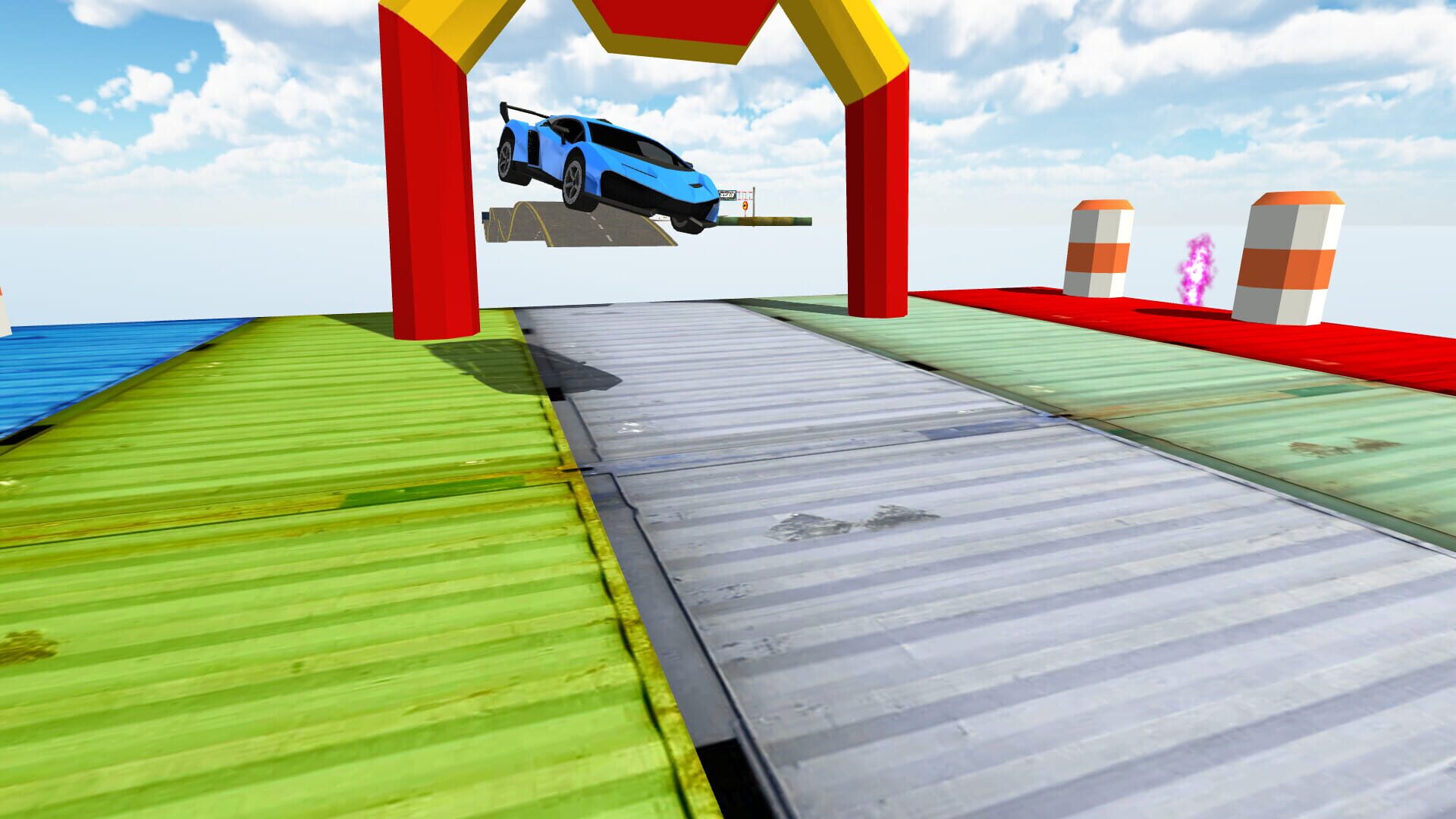 Stunts above Clouds 2 - Screenshot