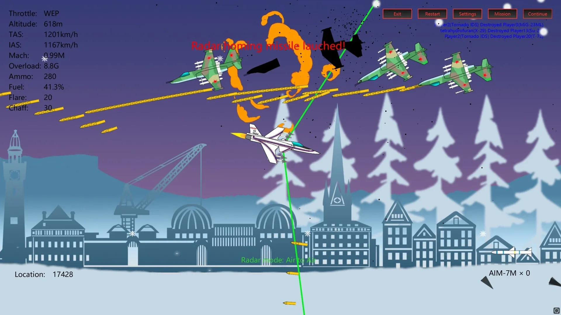 2D Dogfight: Secret Project