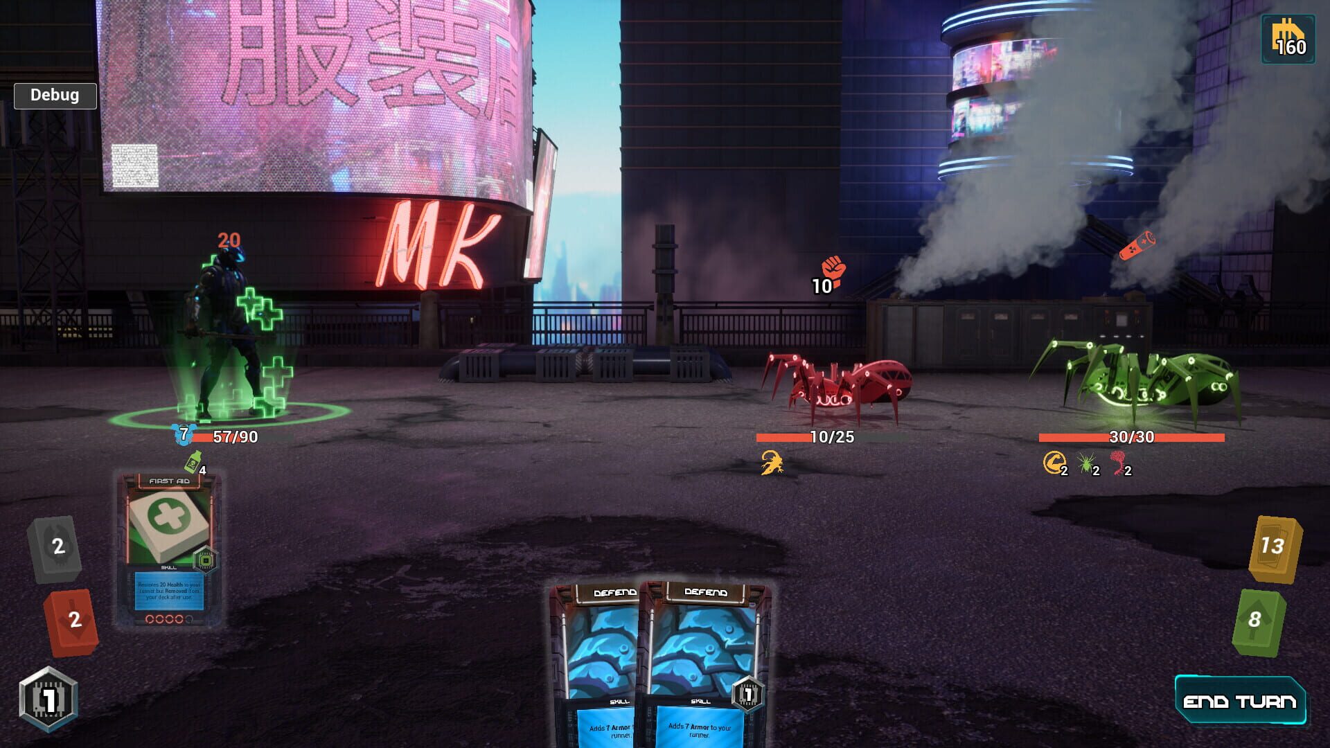 Neonexus Wars - Screenshot