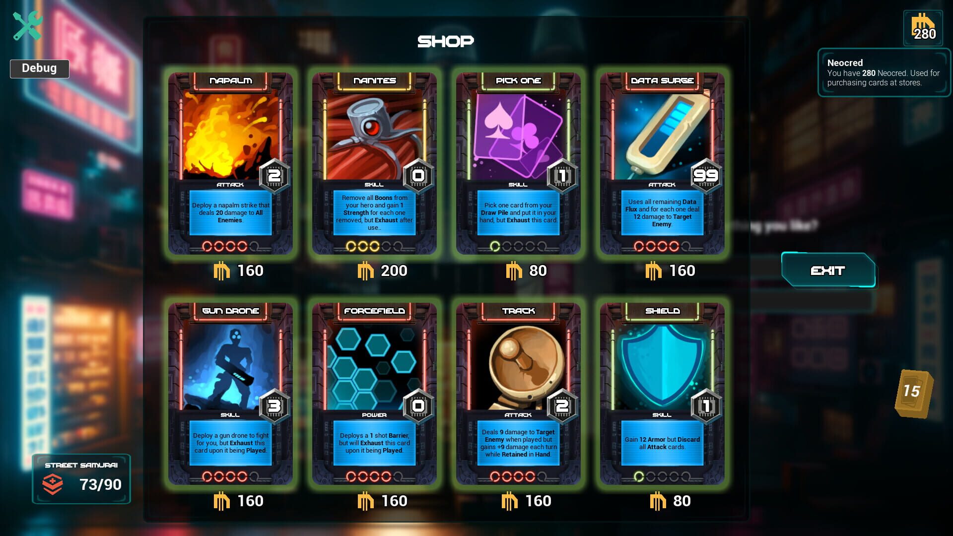 Neonexus Wars - Screenshot