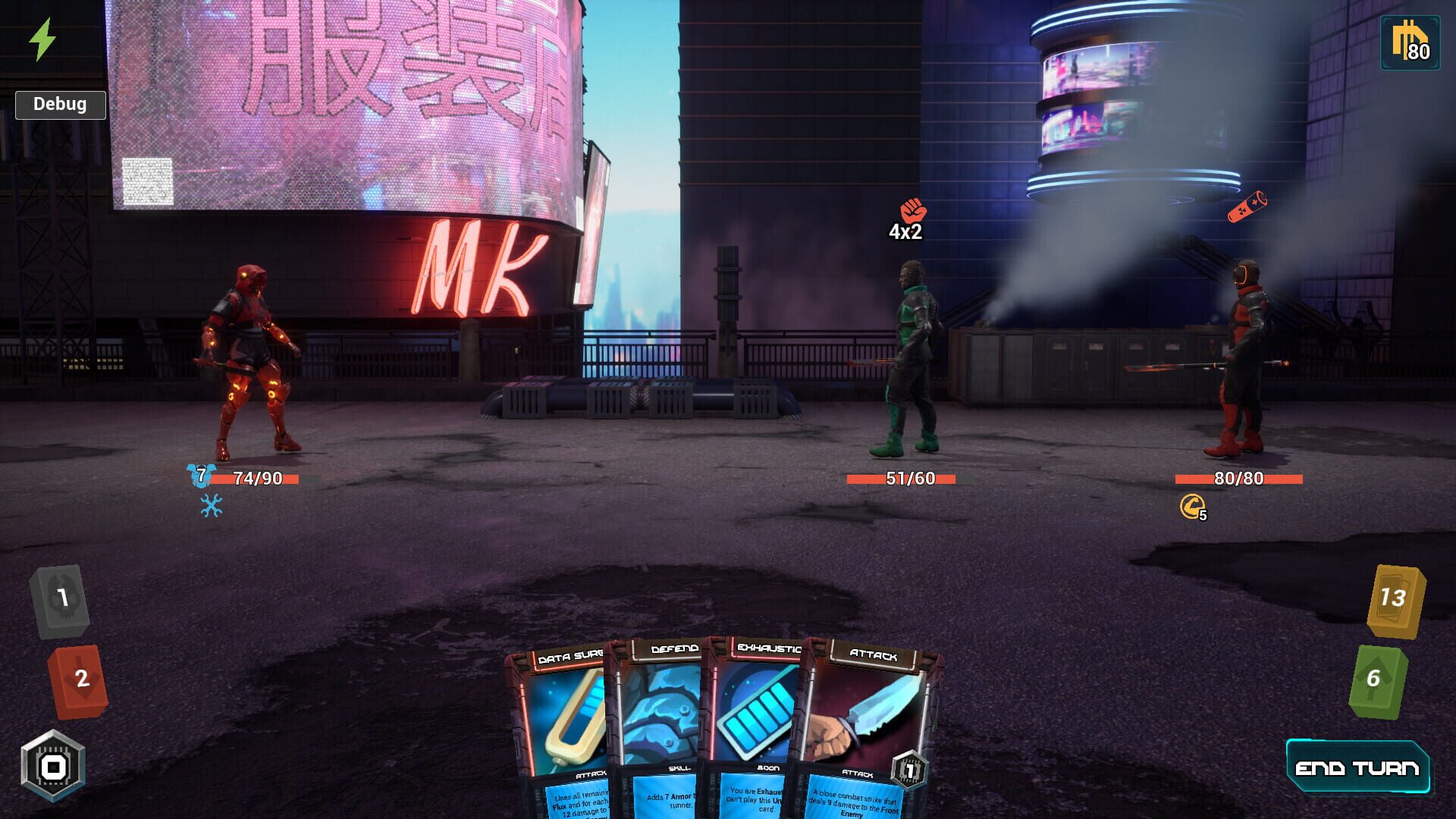 Neonexus Wars - Screenshot