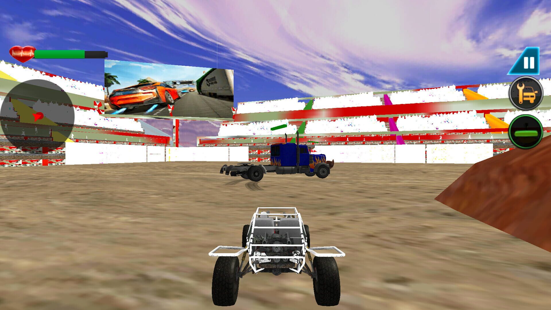 Buggy Derby Arena - Screenshot