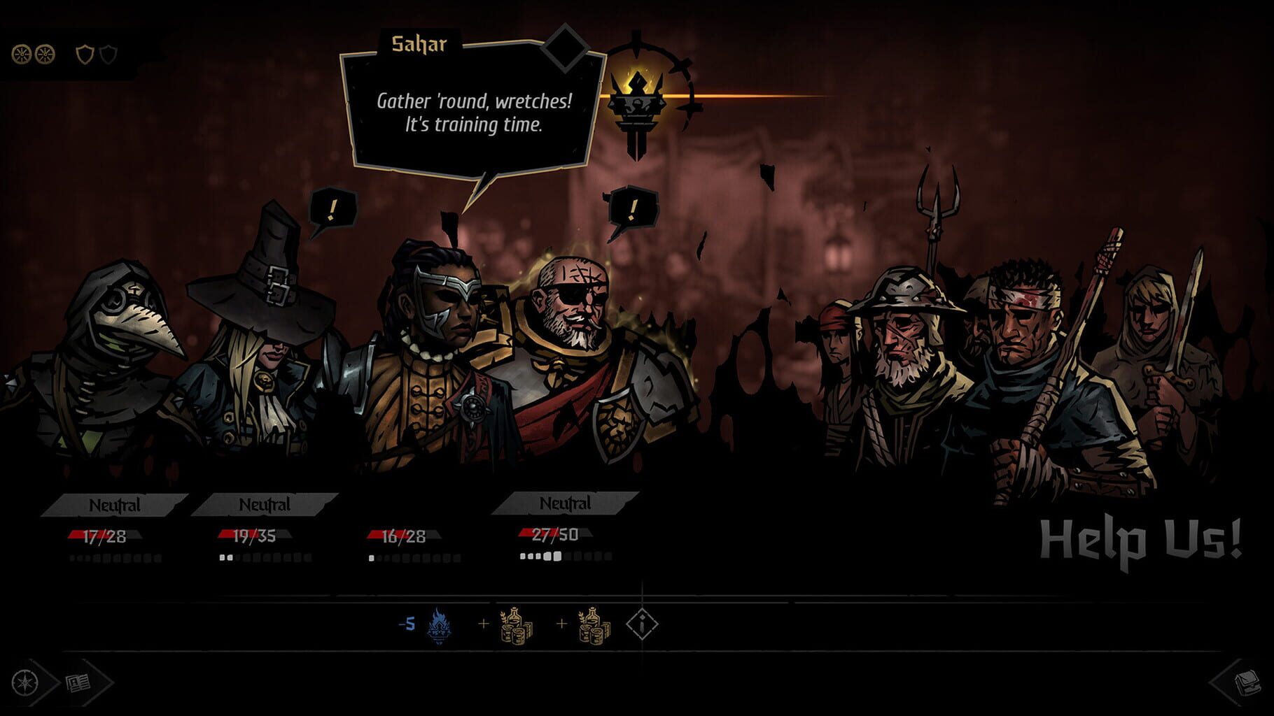 Darkest Dungeon II: The Binding Blade screenshot