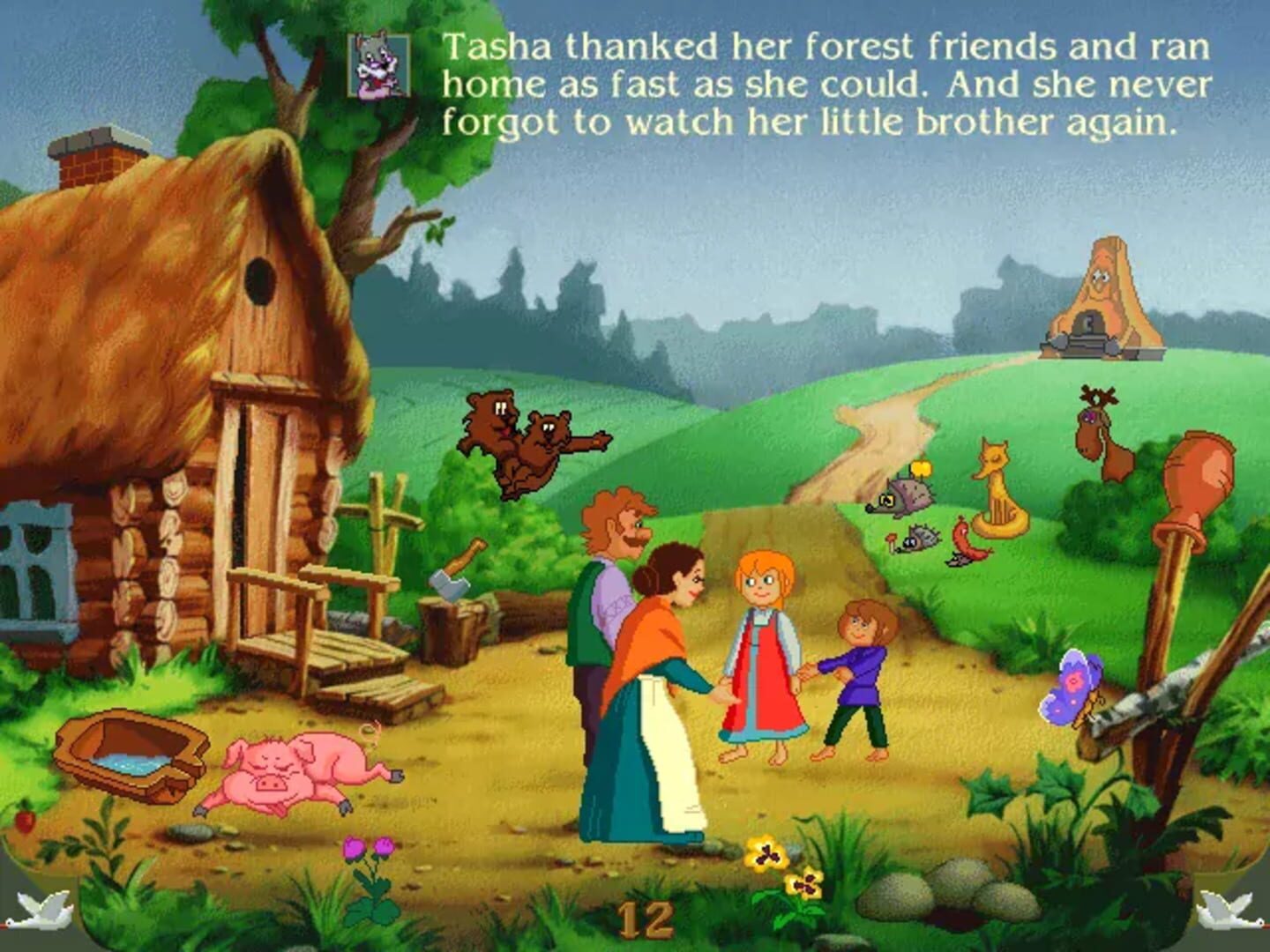 Magic Tales: Baba Yaga and the Magic Geese - Screenshot