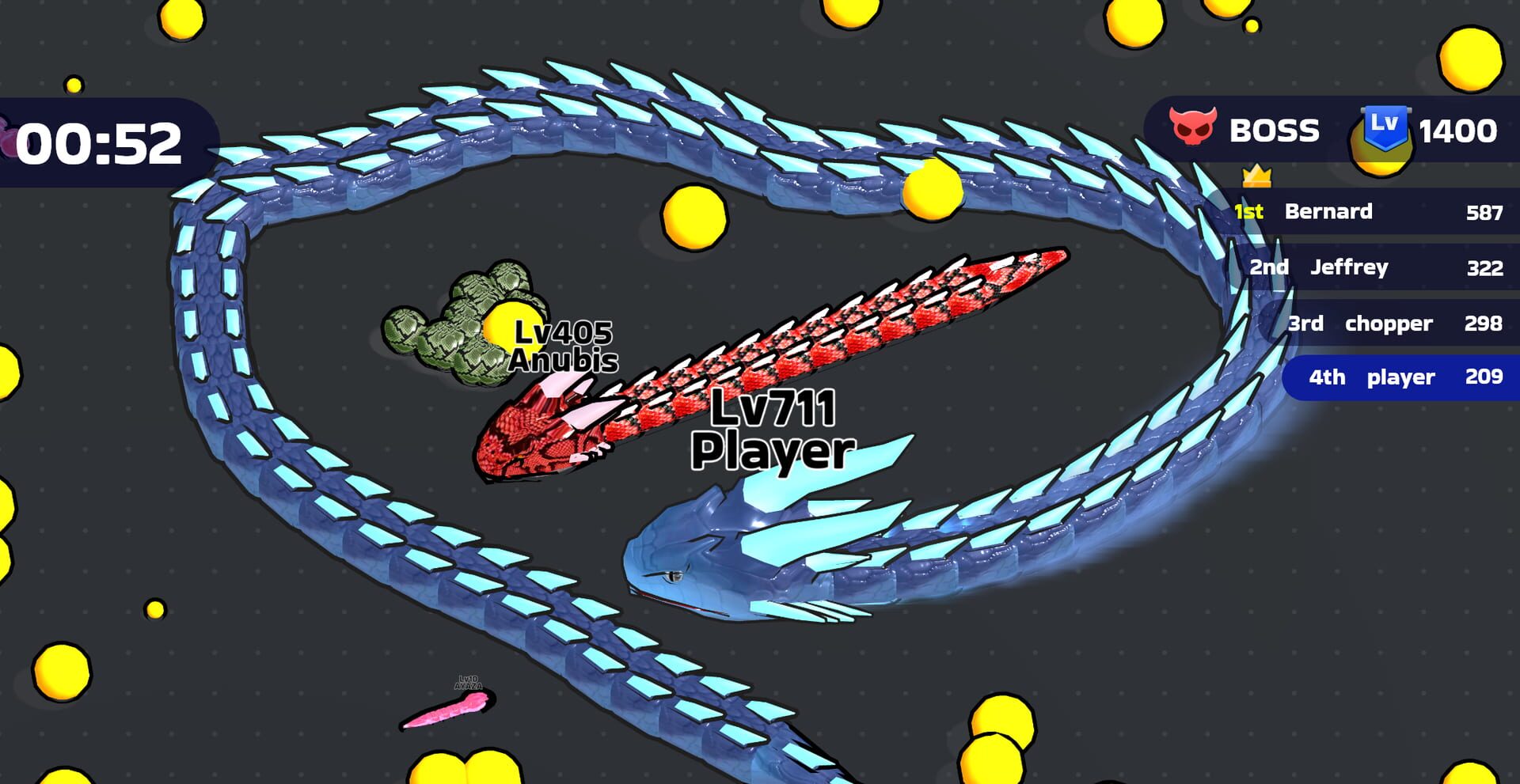 Snake Clash! - Screenshot