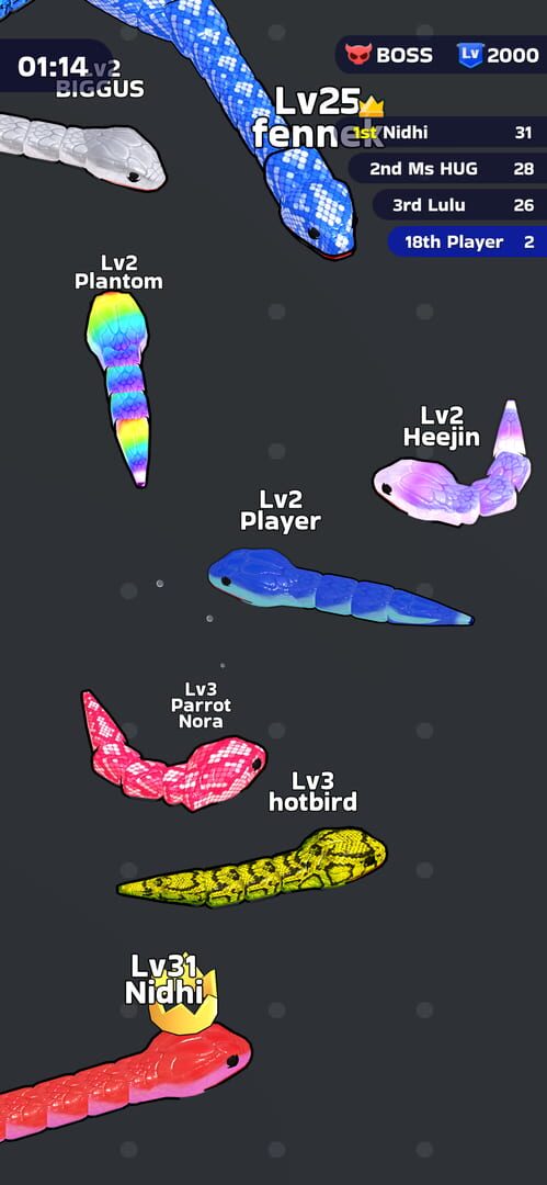 Snake Clash! - Screenshot