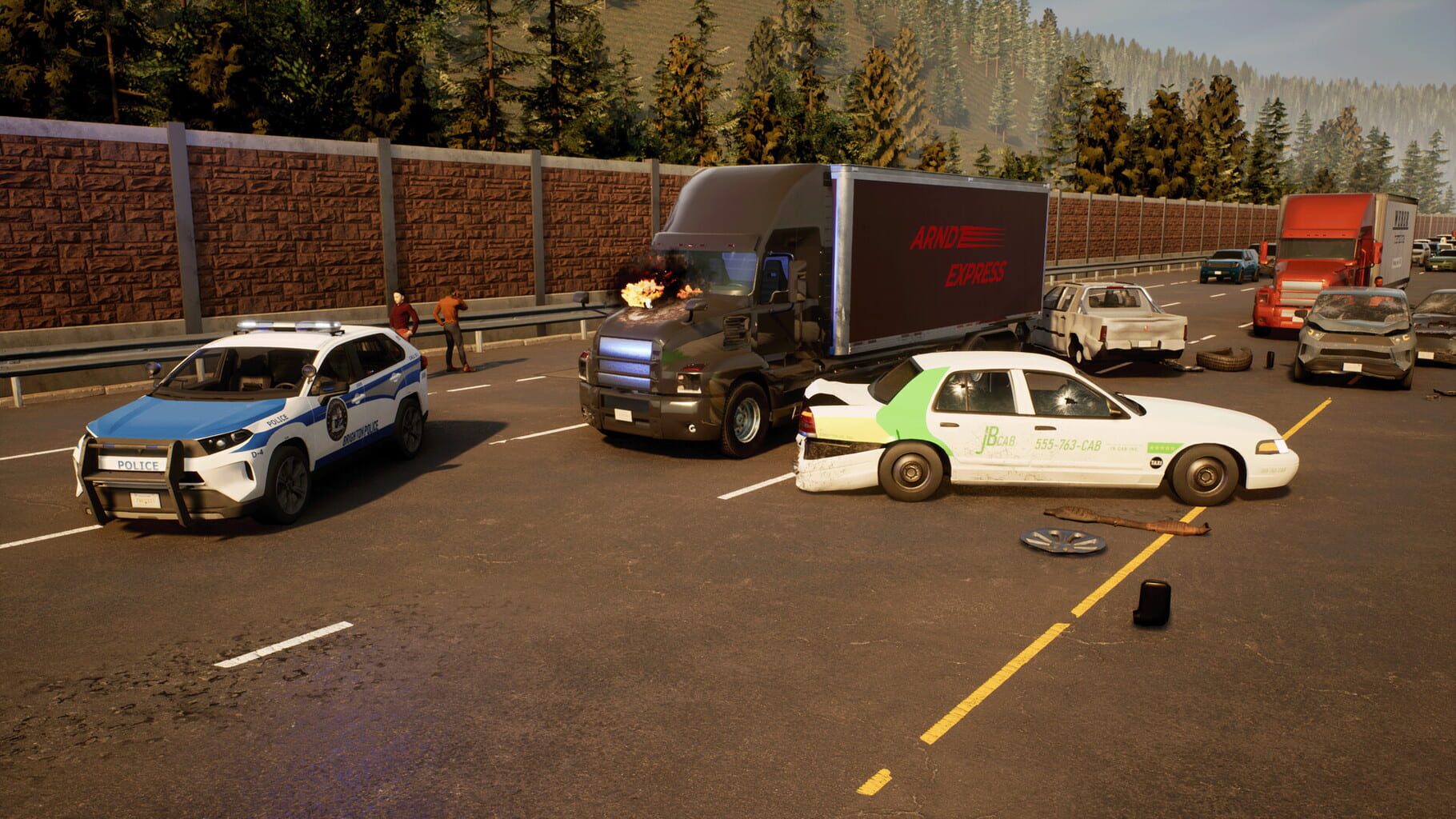 Captura de pantalla - Police Simulator: Patrol Officers - Highway Patrol Expansion