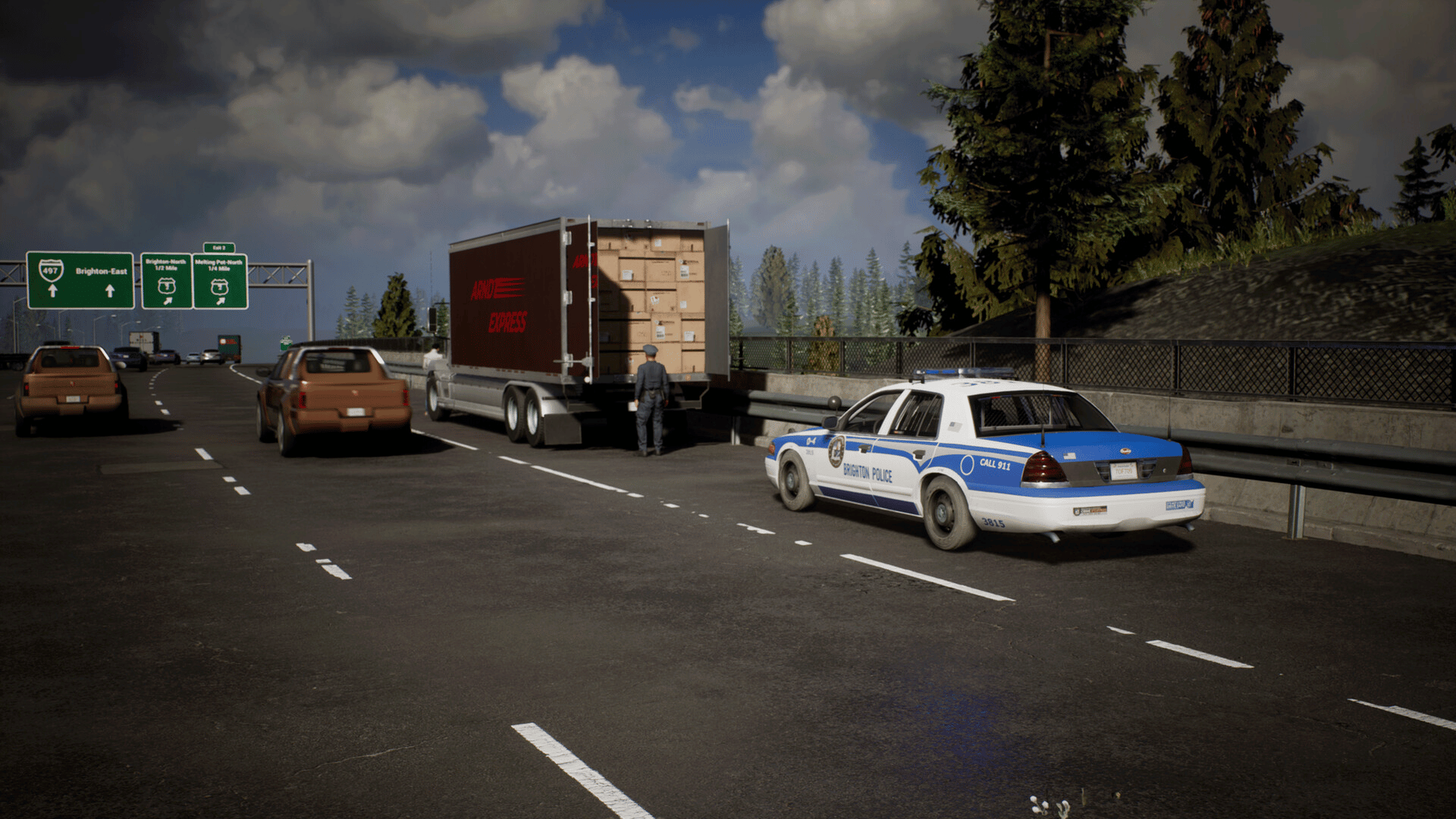 Police Simulator: Patrol Officers - Highway Patrol Expansion screenshot