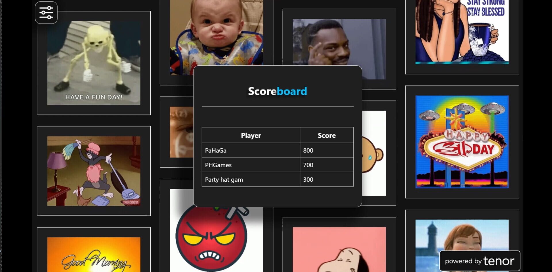 The Gif Game