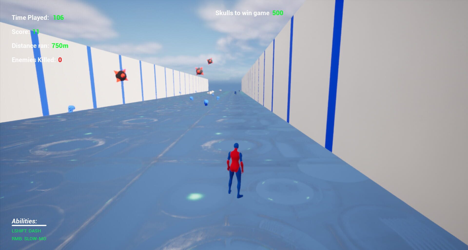 Cyborg Runner - Screenshot