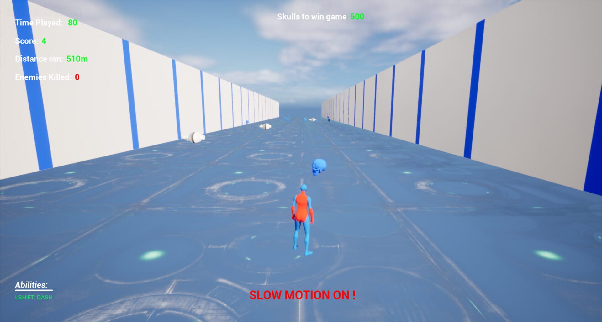 Cyborg Runner - Screenshot