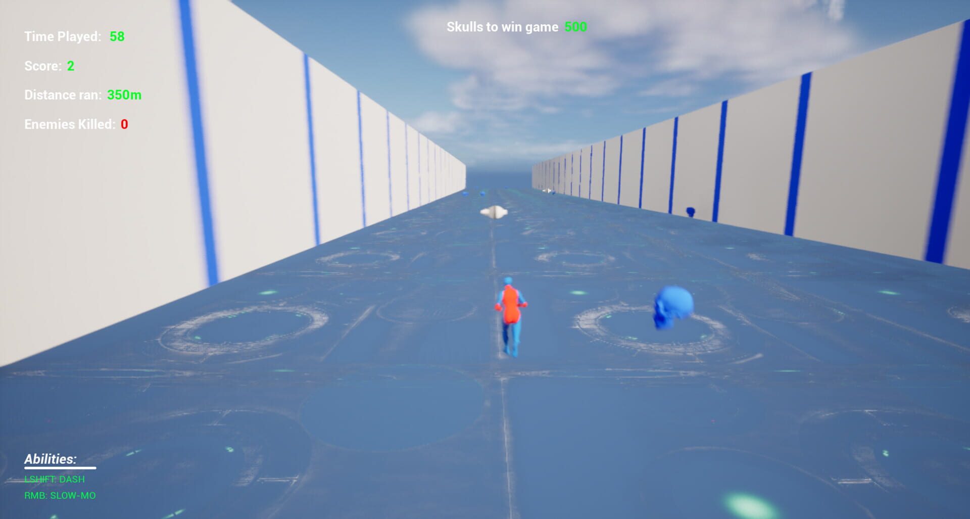 Cyborg Runner - Screenshot