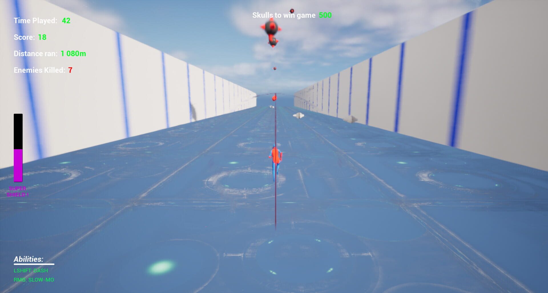 Cyborg Runner - Screenshot