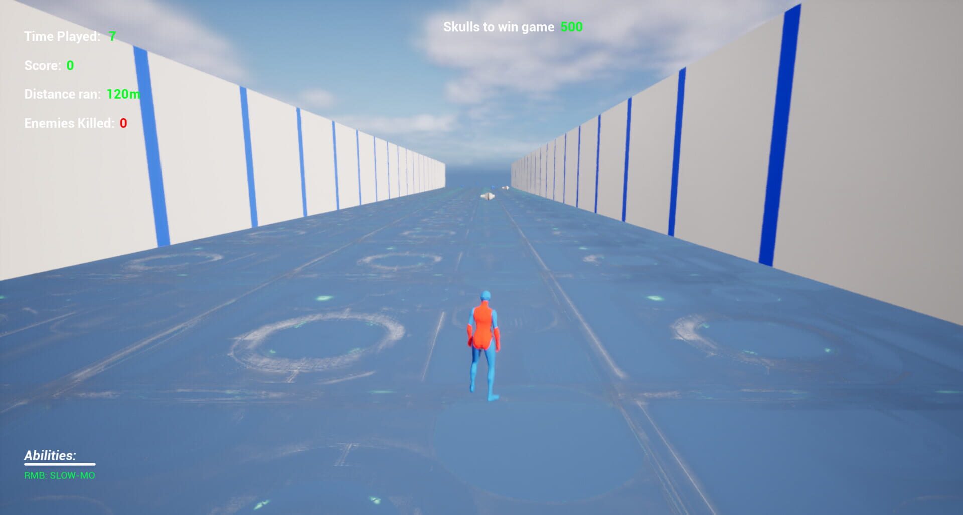 Cyborg Runner - Screenshot