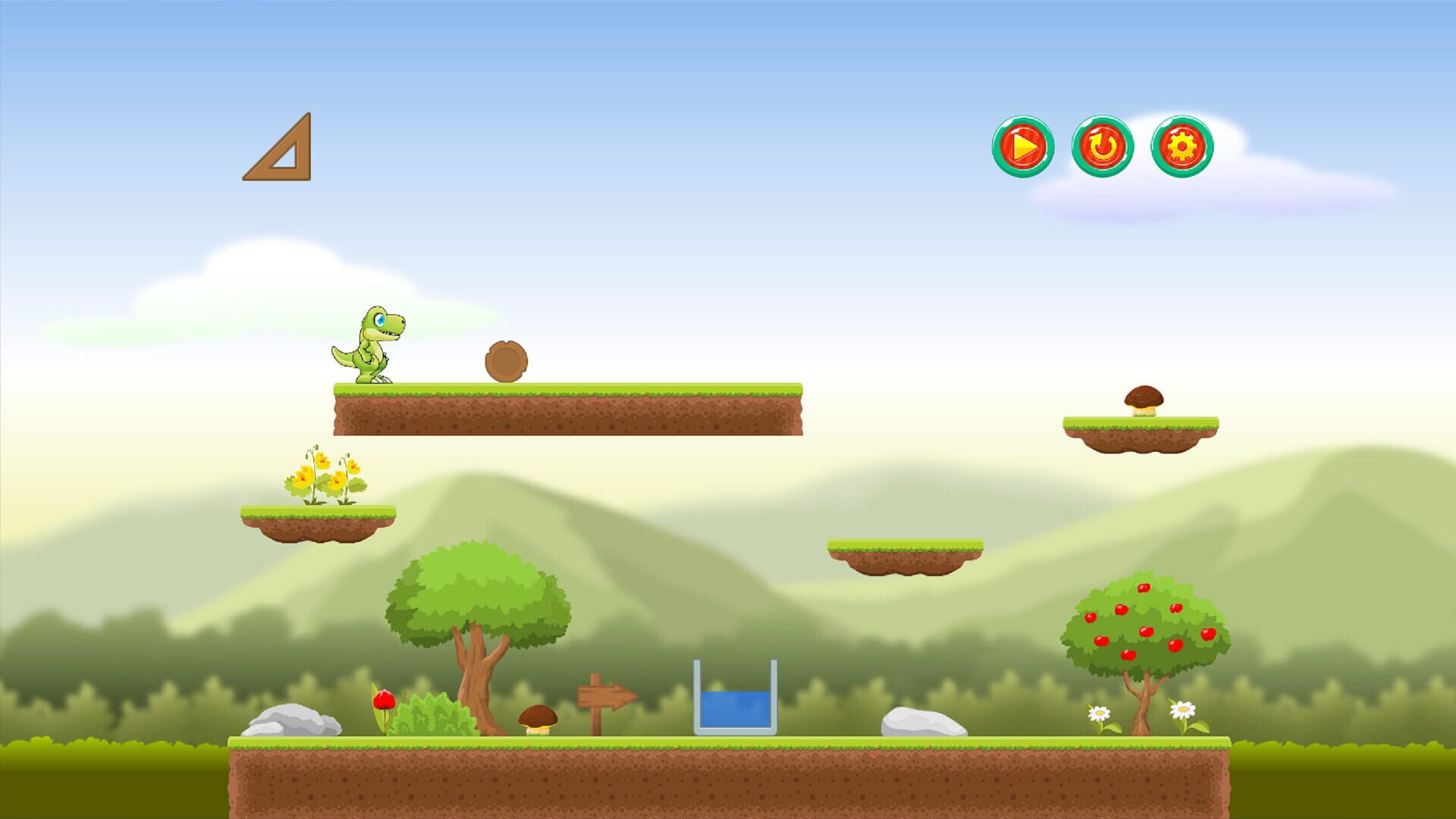Splash Dino - Screenshot