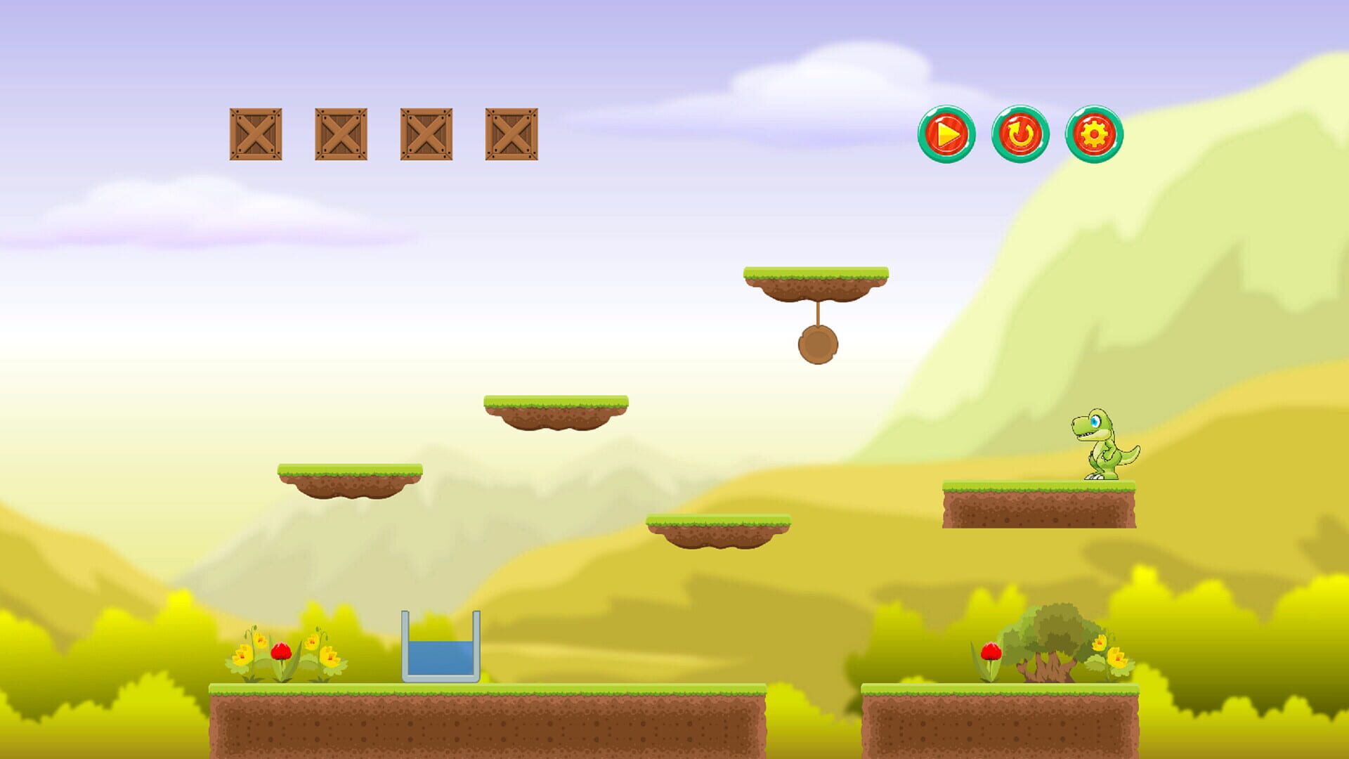 Splash Dino - Screenshot