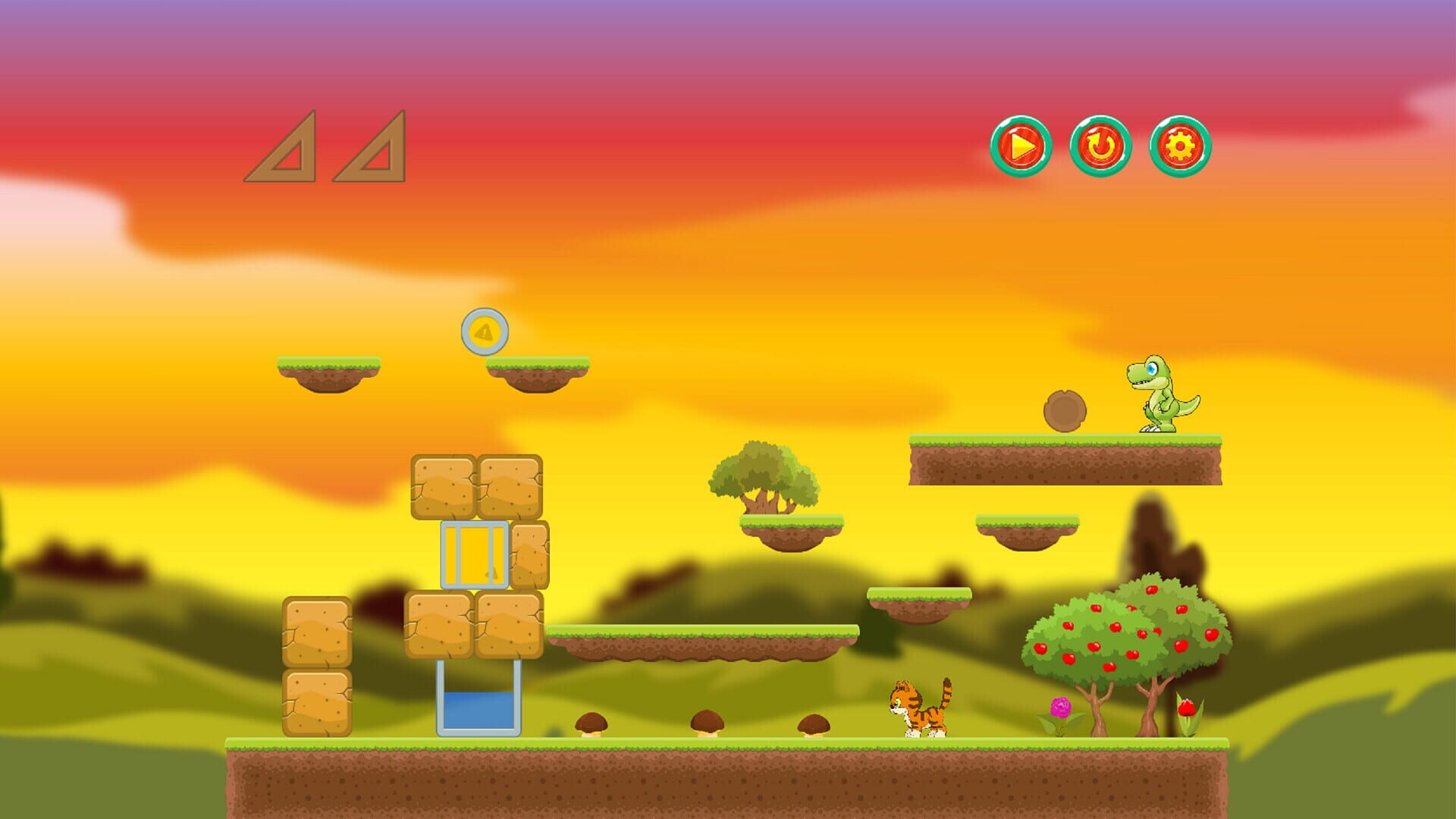Splash Dino - Screenshot