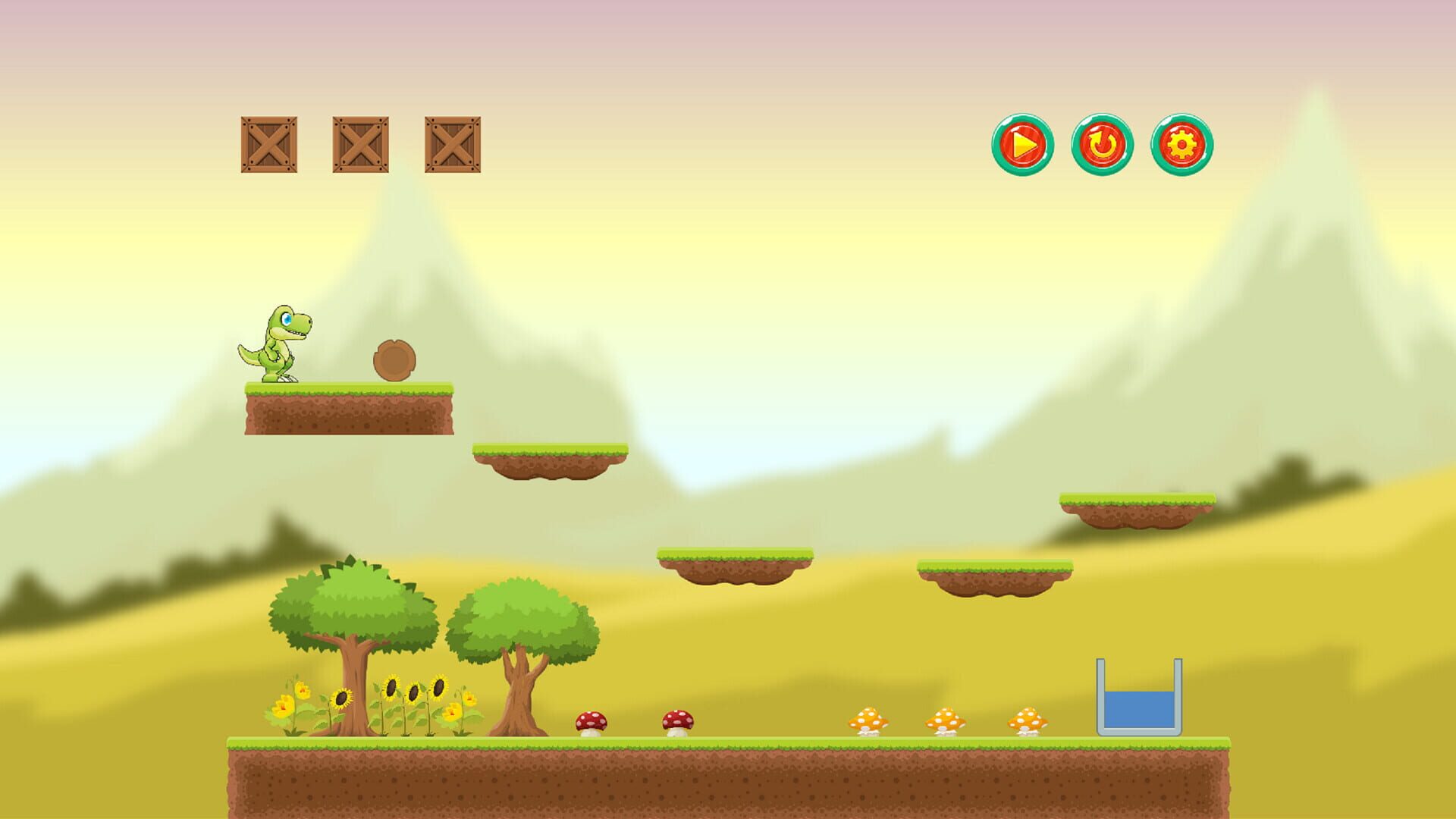 Splash Dino - Screenshot