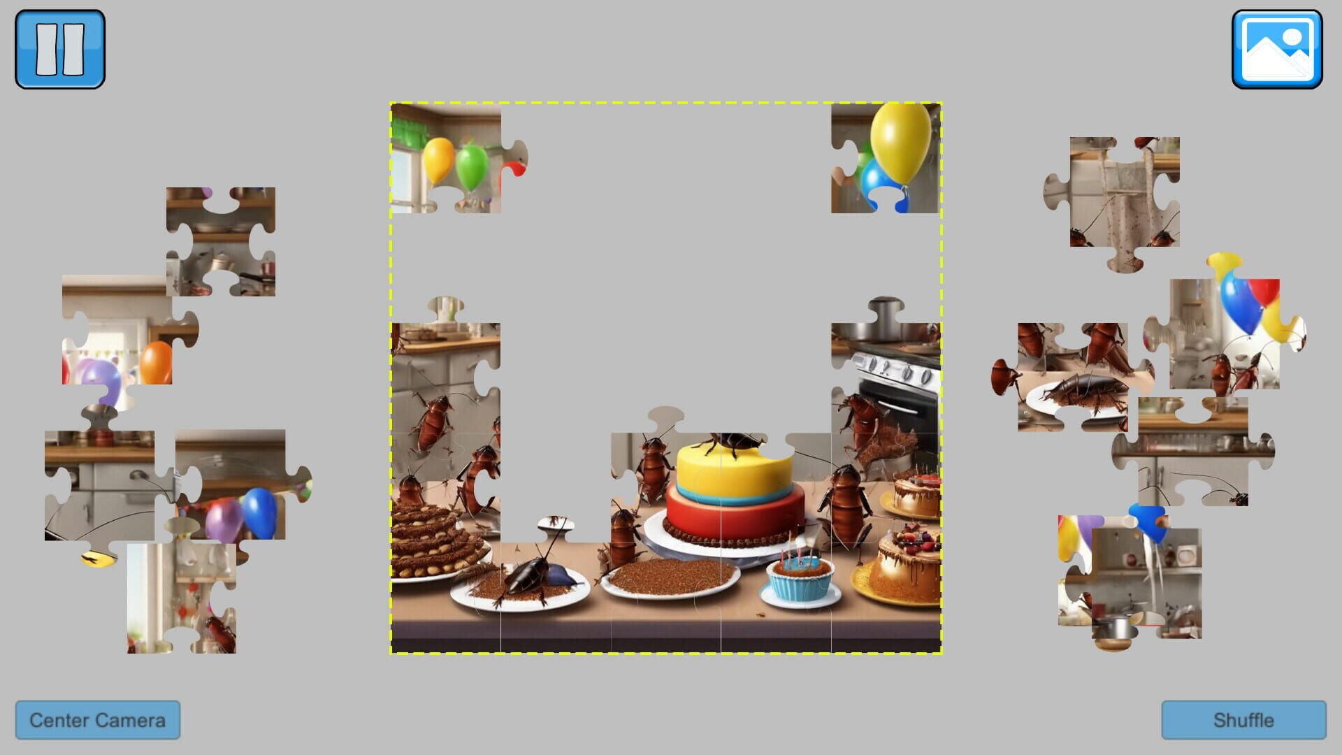 Roaches: The Birthday Party - Screenshot