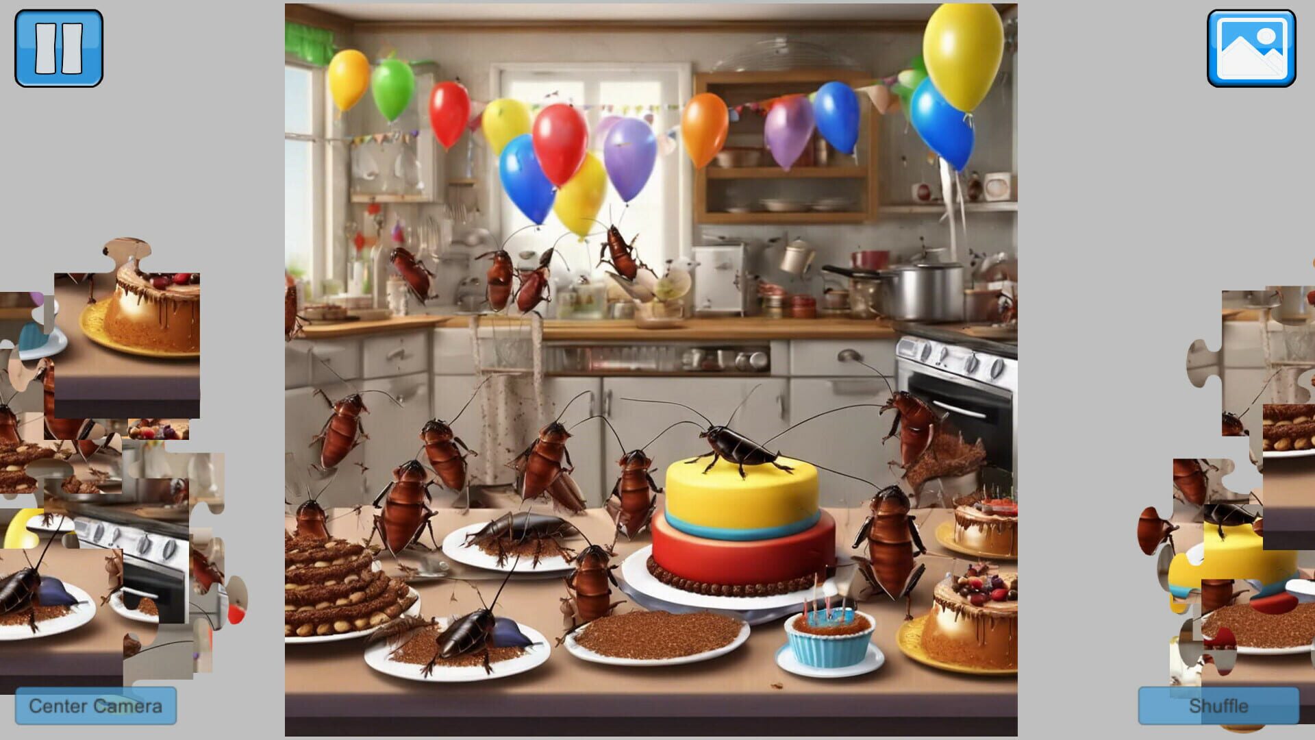 Roaches: The Birthday Party - Screenshot