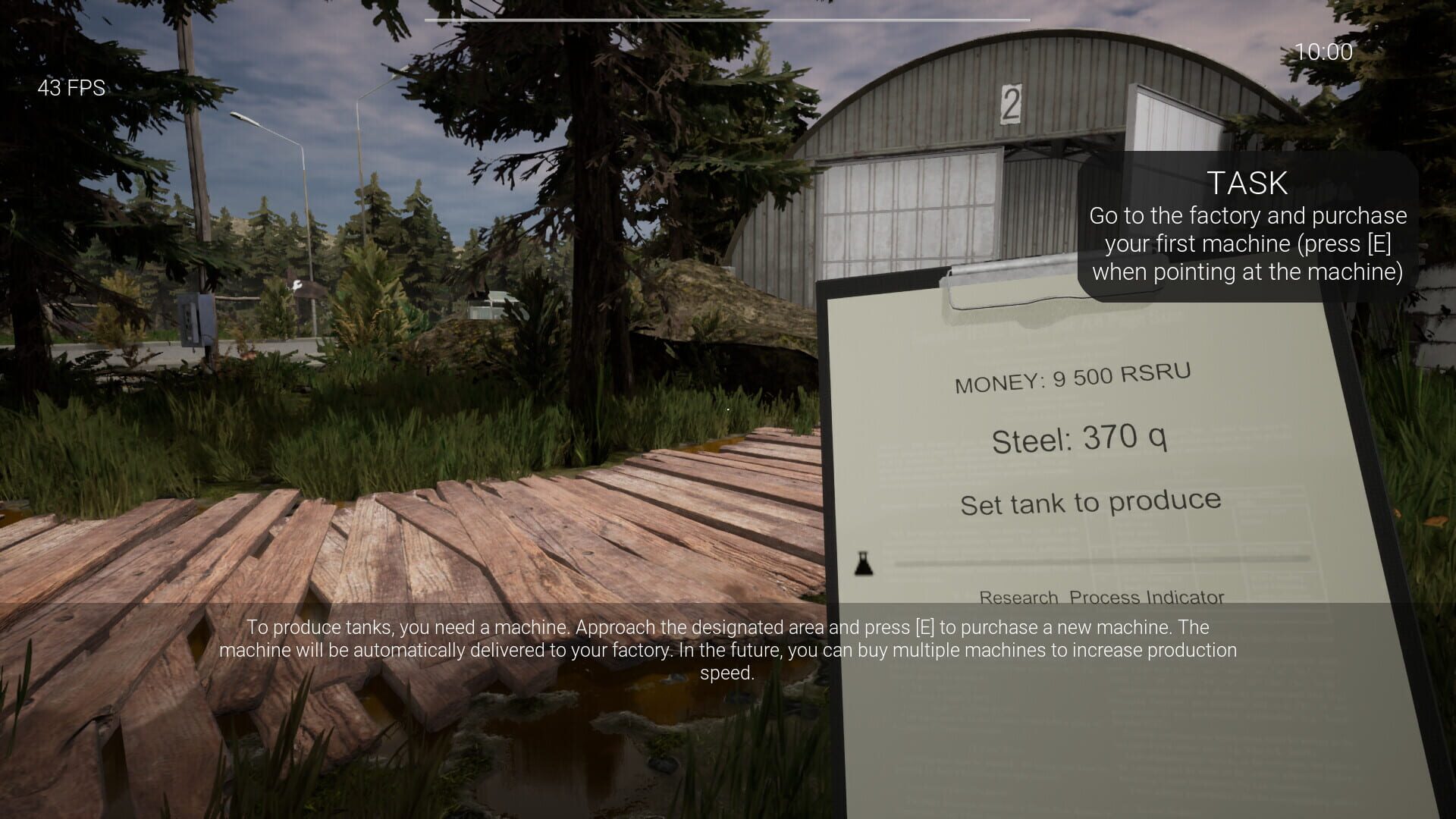 Tank Factory Simulator - Screenshot