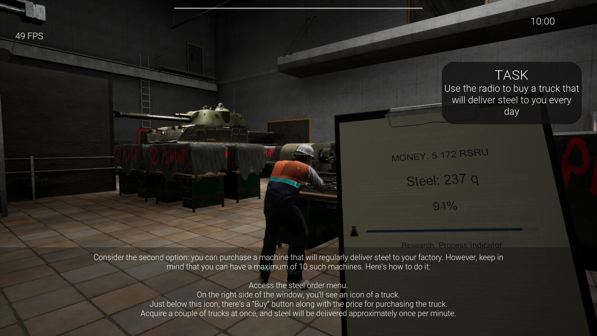 Tank Factory Simulator - Screenshot