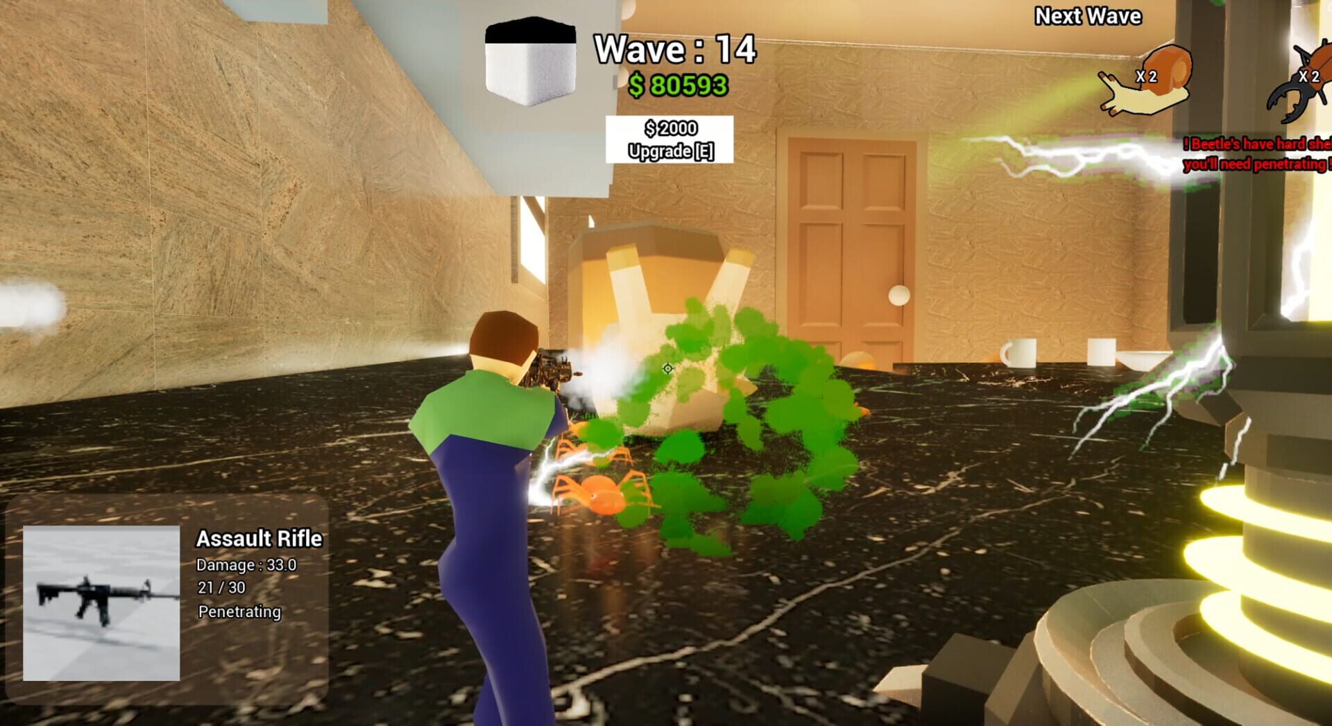 Bug Bite Tower Defence - Screenshot