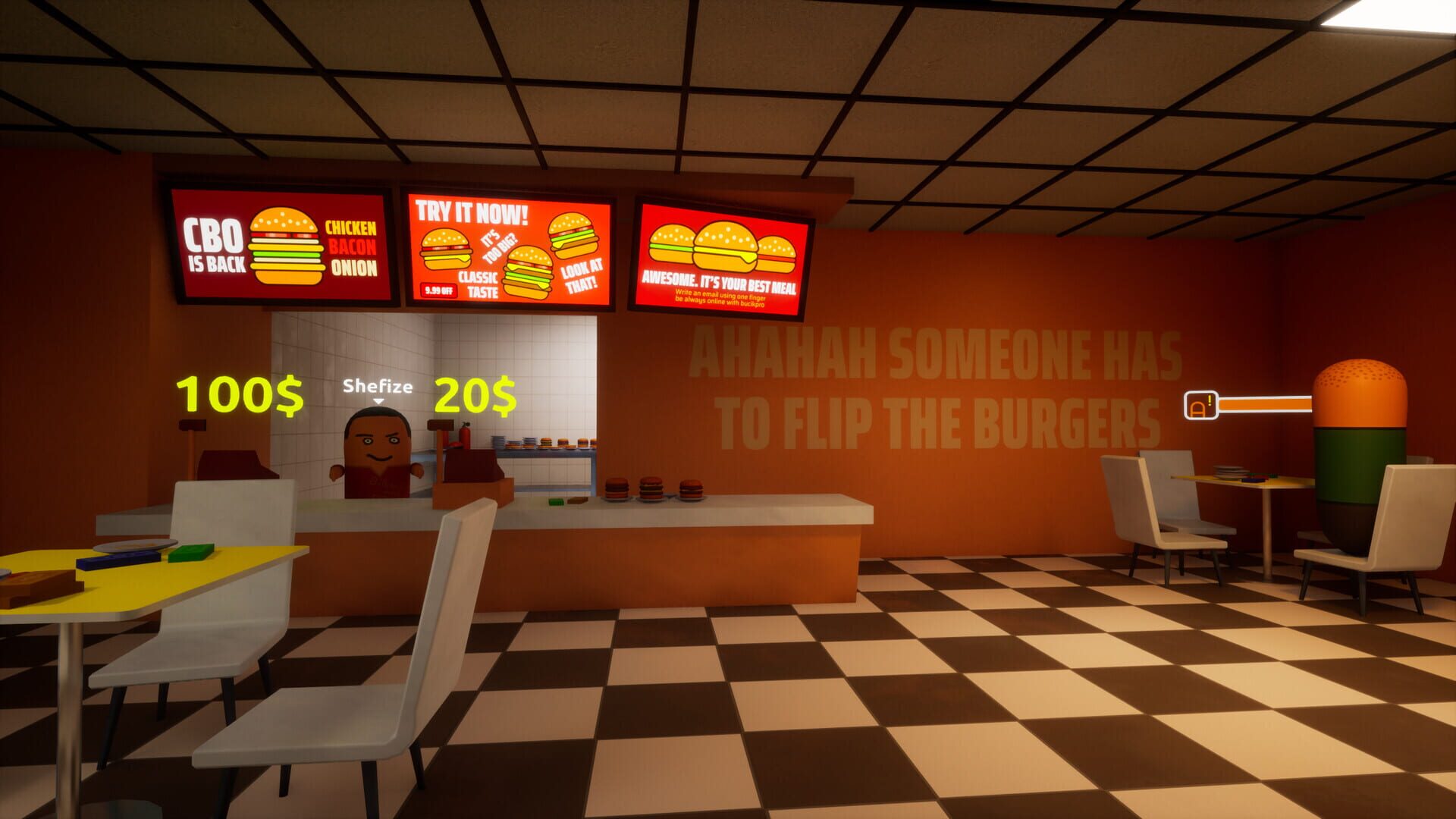 Burger Takeout - Screenshot