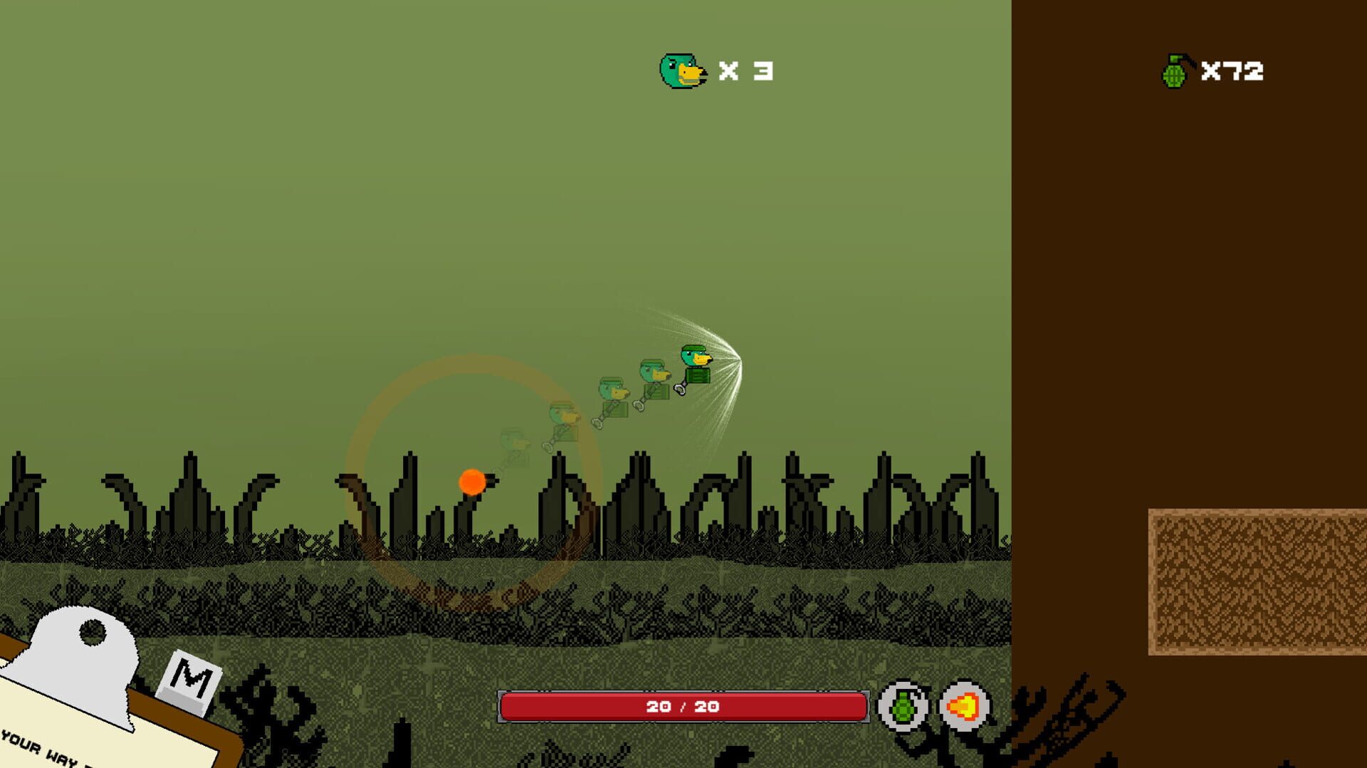 Ducking Grenades - Screenshot