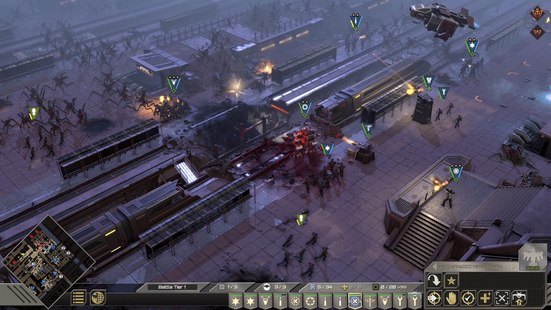 Starship Troopers: Terran Command - Urban Onslaught screenshot