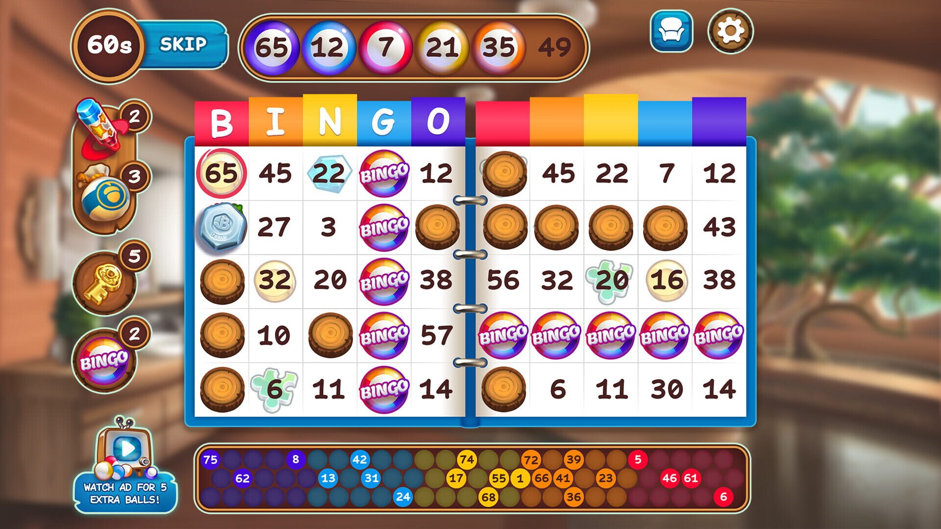 Bingo Beavers: Bathroom - Screenshot