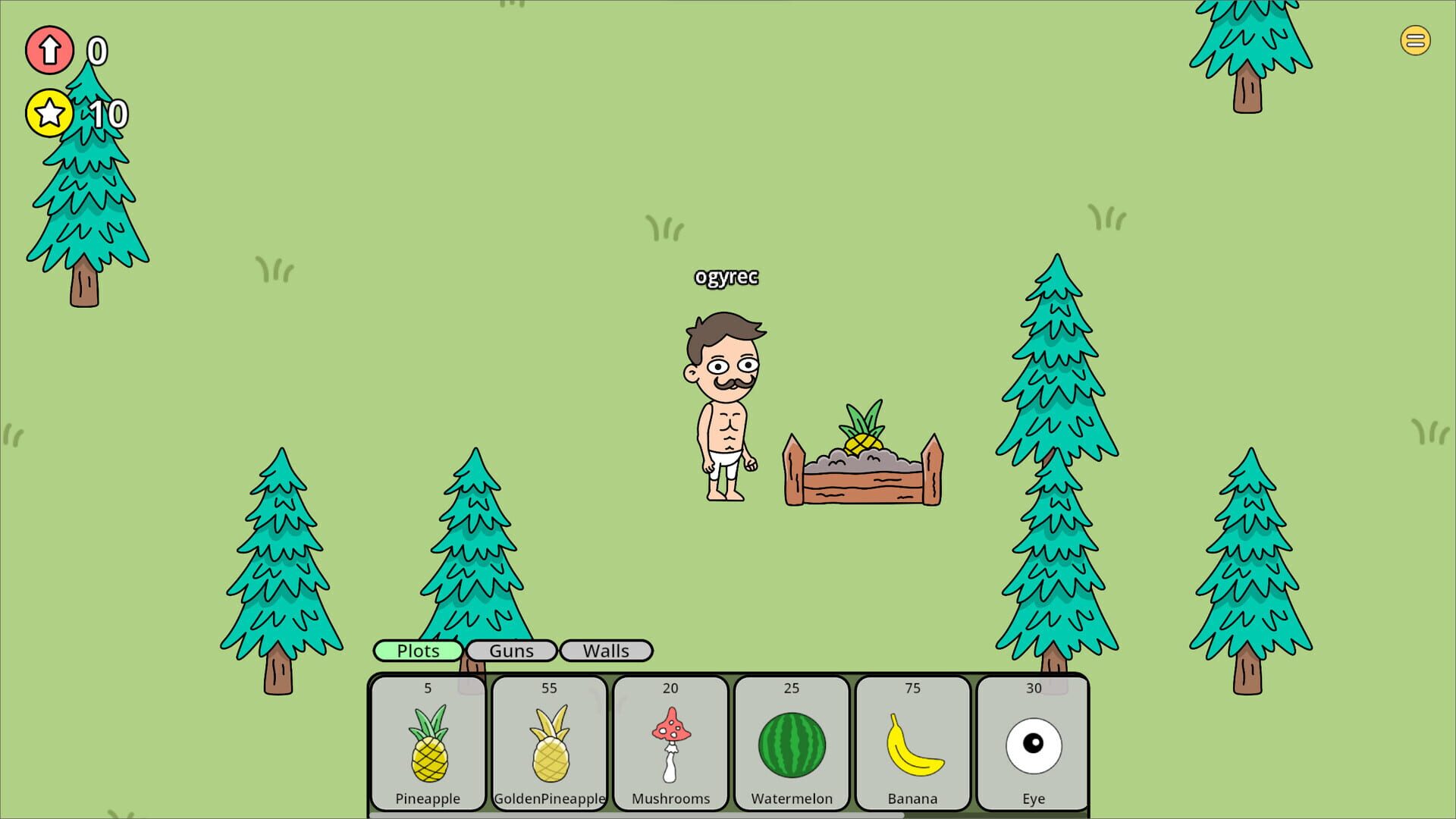 Pineapple Defense - Screenshot