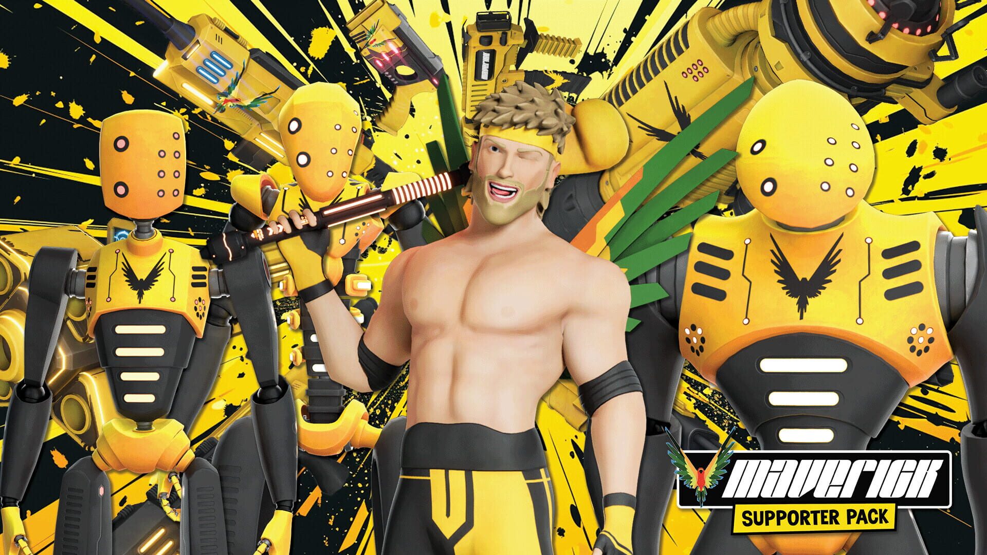 RoboSquad Revolution: Maverick Supporter Pack - Screenshot