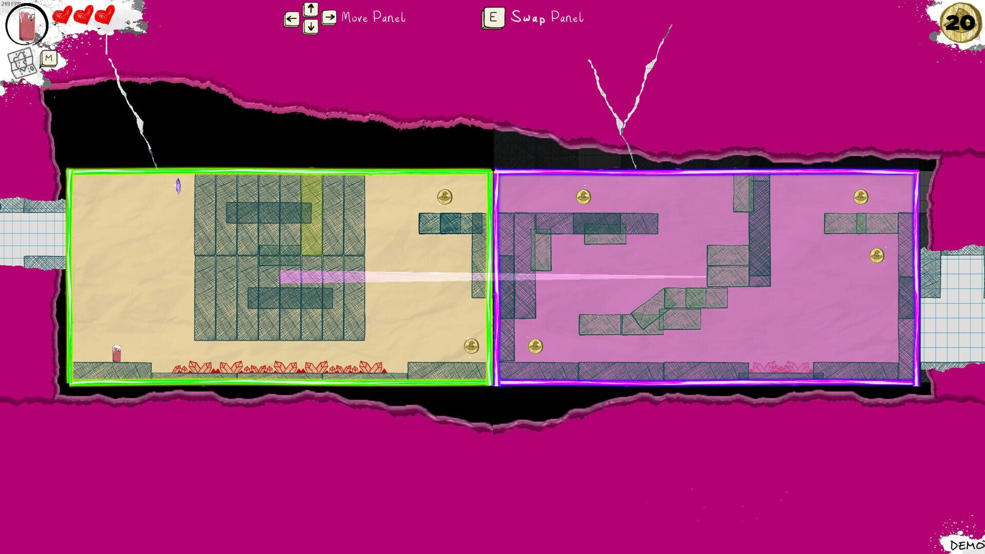 Panels - Screenshot