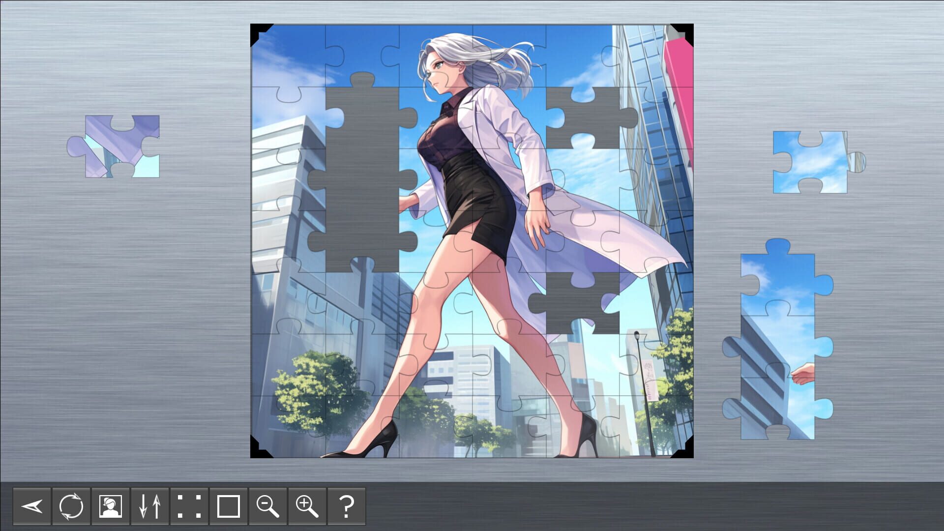 Anime Girl Puzzles: Rin - Screenshot