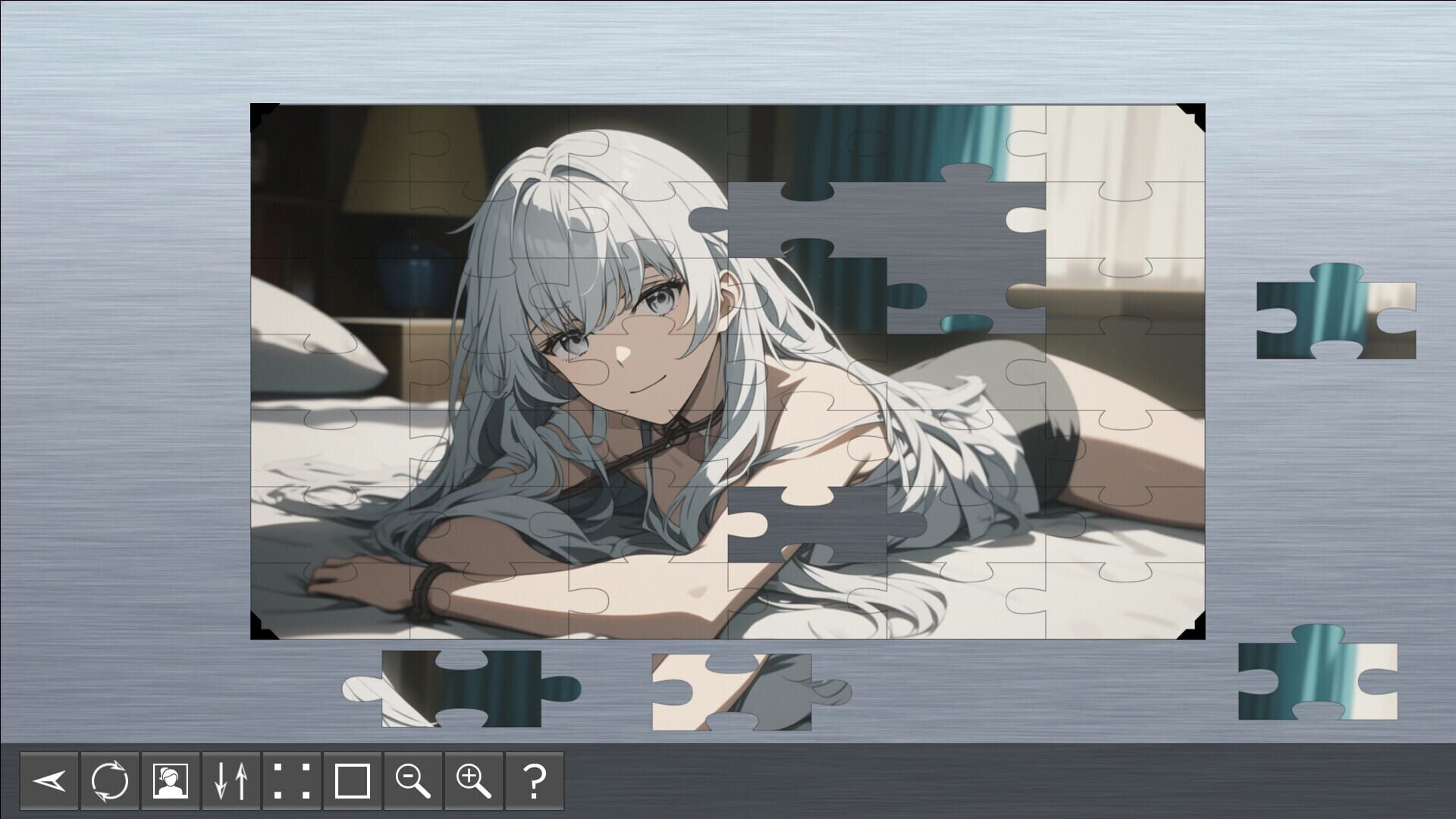 Anime Girl Puzzles: Rin - Screenshot