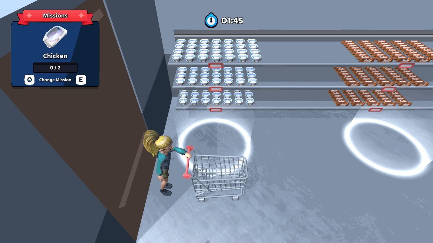 Captura de pantalla - Supermarket Shopping Simulator