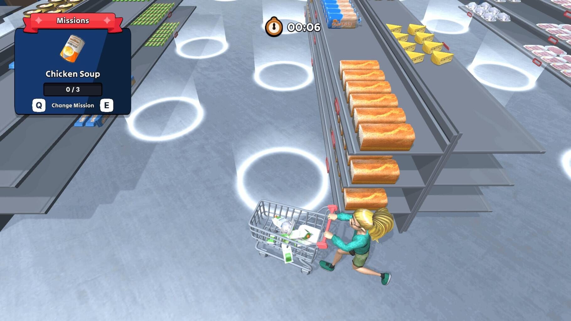 Captura de pantalla - Supermarket Shopping Simulator